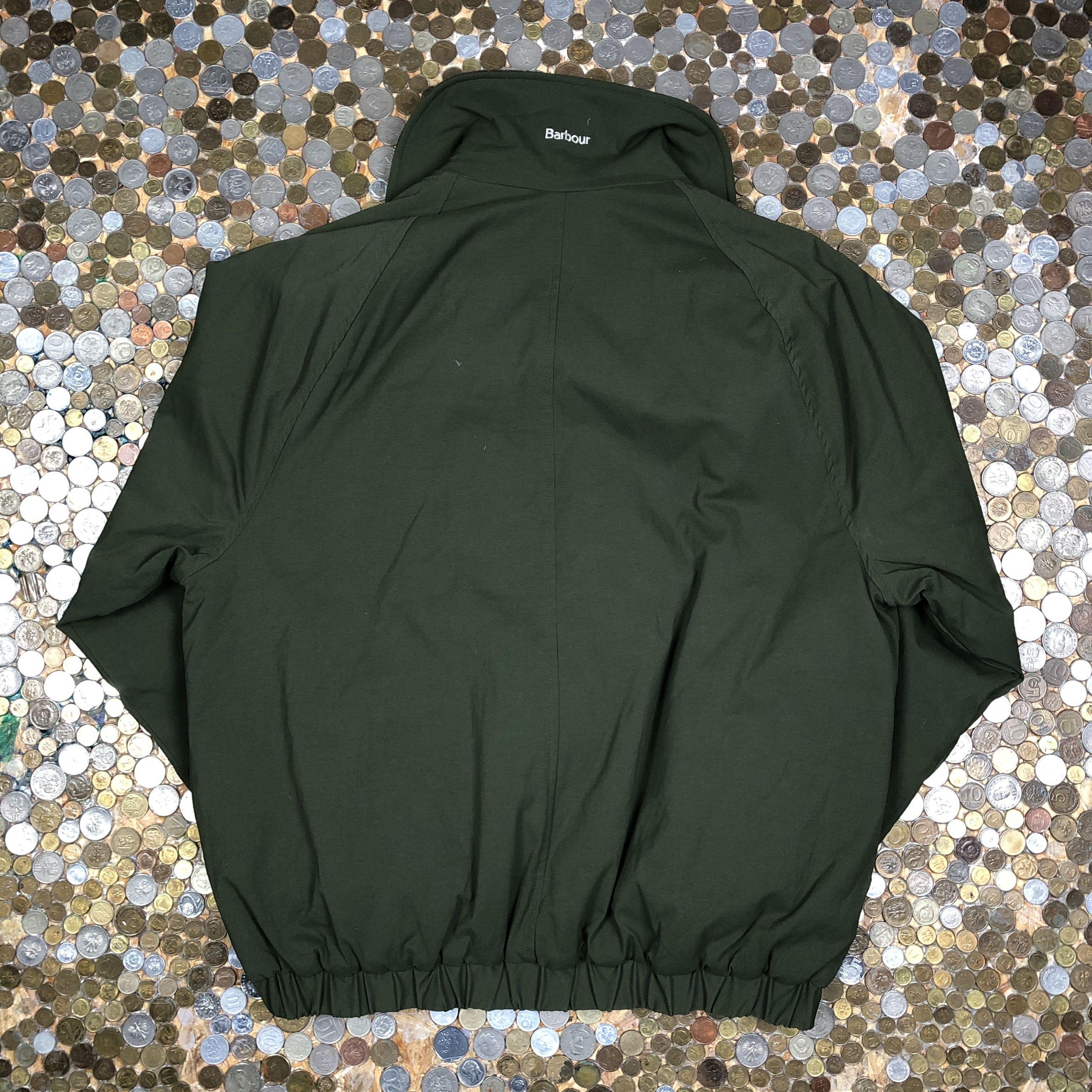 Barbour Barbour Vintage Bomber Jacket 90's with shepa Size US L / EU 52-54 / 3 - 4 Thumbnail