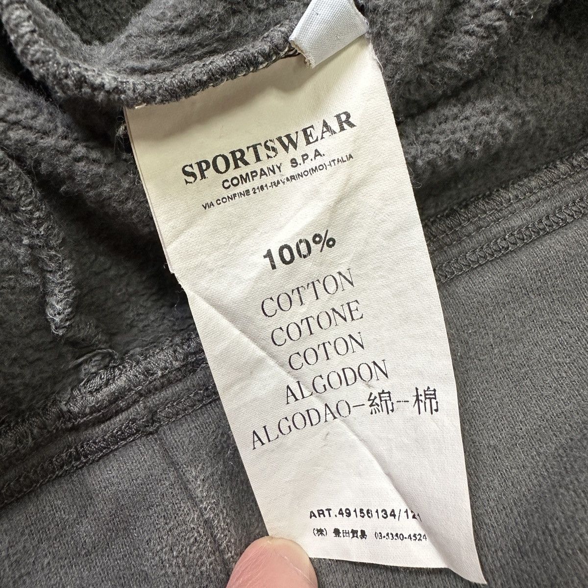Stone Island Vintage Stone Island Half Zip Sweatshirt 49 Size US L / EU 52-54 / 3 - 13 Thumbnail