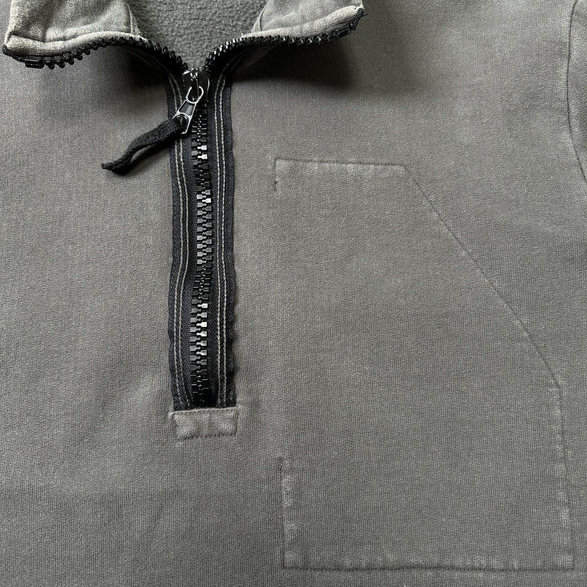 Stone Island Vintage Stone Island Half Zip Sweatshirt 49 Size US L / EU 52-54 / 3 - 9 Thumbnail