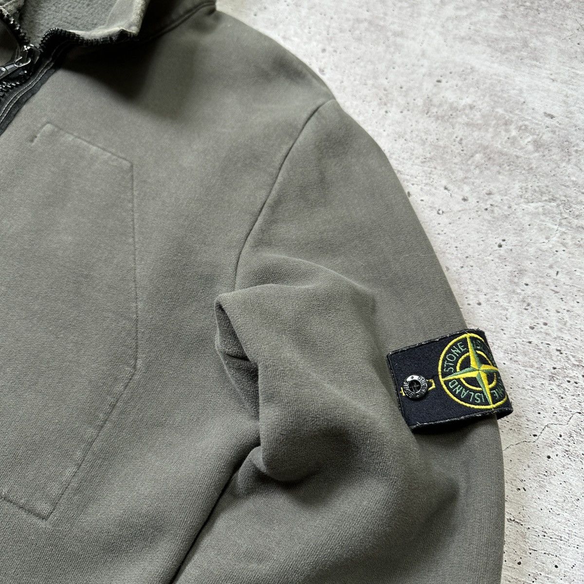 Stone Island Vintage Stone Island Half Zip Sweatshirt 49 Size US L / EU 52-54 / 3 - 10 Thumbnail