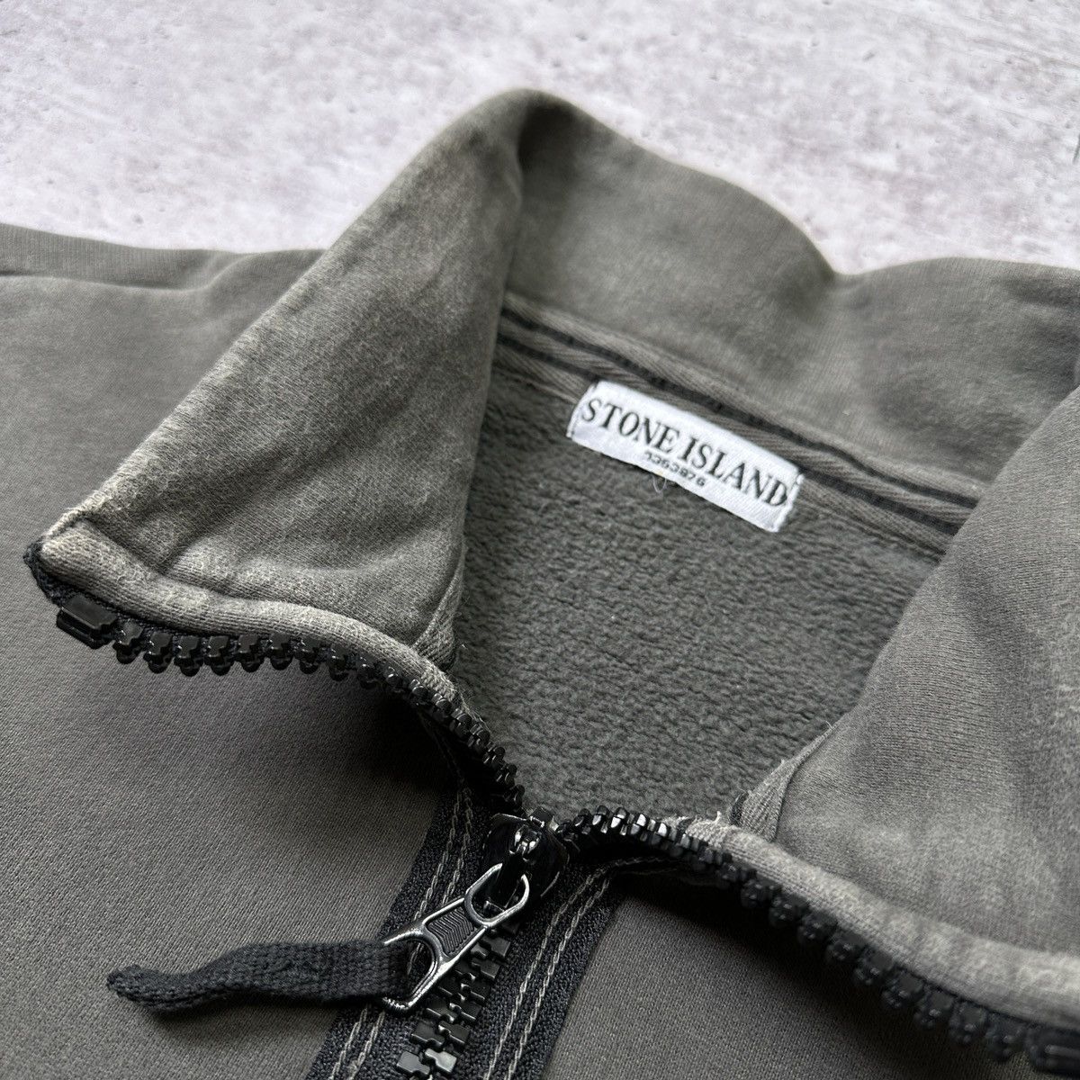 Stone Island Vintage Stone Island Half Zip Sweatshirt 49 Size US L / EU 52-54 / 3 - 8 Thumbnail