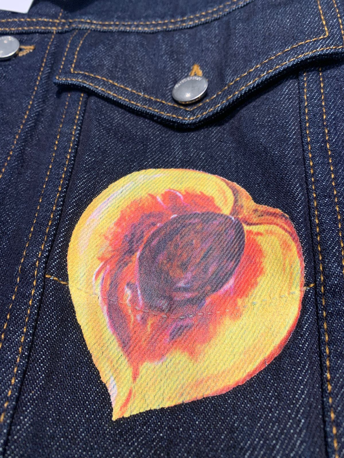 JW Anderson PRINTED DENIM JACKET Size US M / EU 48-50 / 2 - 4 Thumbnail