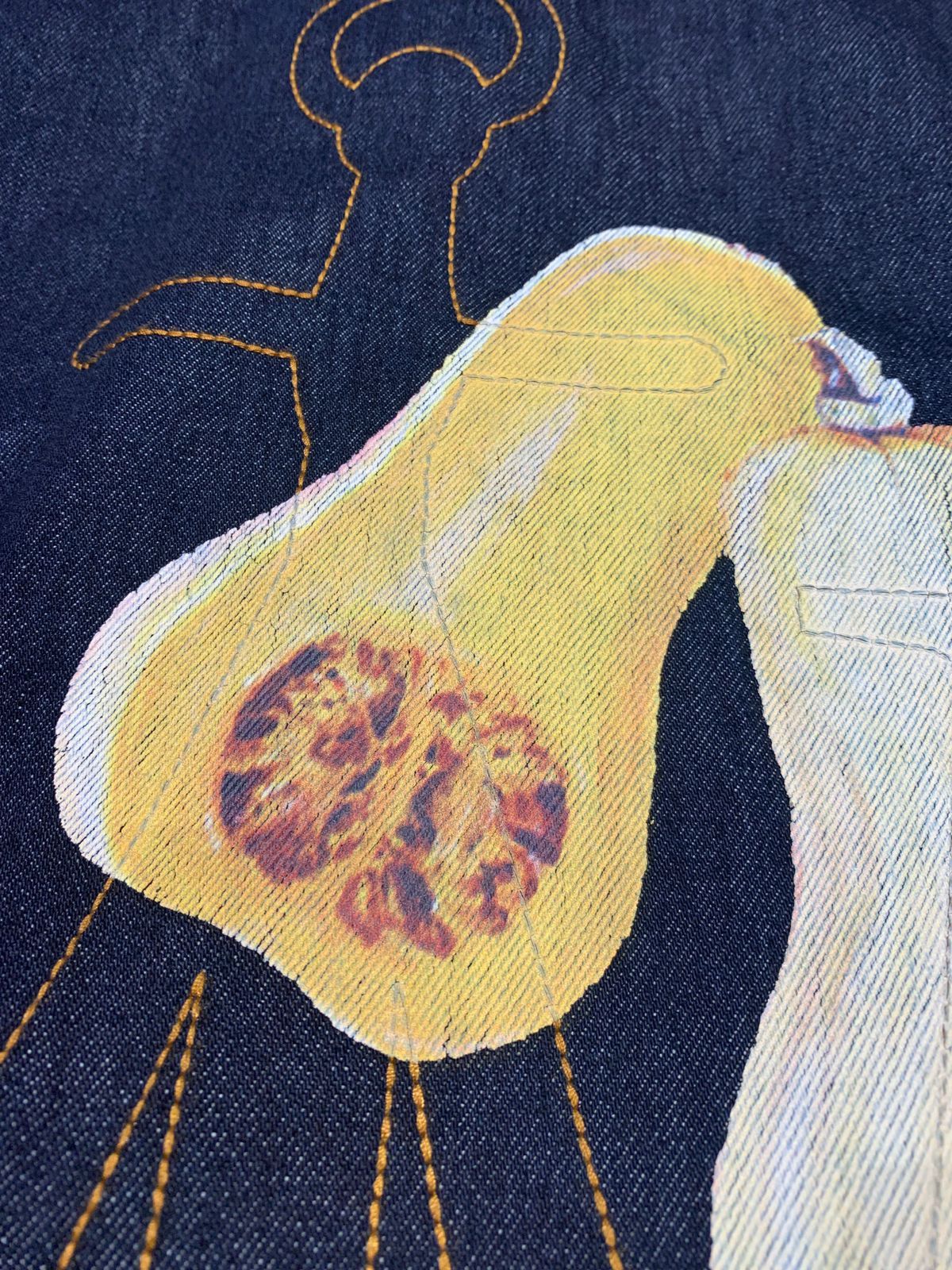 JW Anderson PRINTED DENIM JACKET Size US M / EU 48-50 / 2 - 5 Thumbnail