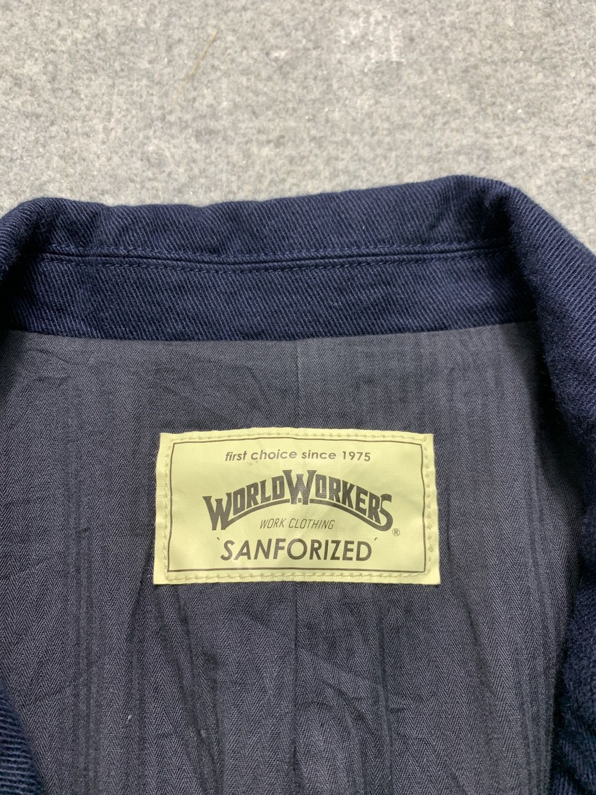 Johnbull × Vintage Vintage 90s John Bull World Workers Sanforized Jacket Size US M / EU 48-50 / 2 - 5 Thumbnail