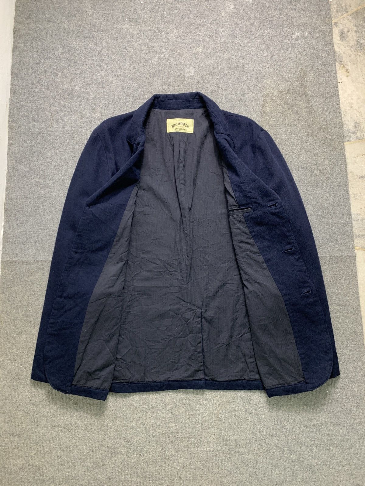 Johnbull × Vintage Vintage 90s John Bull World Workers Sanforized Jacket Size US M / EU 48-50 / 2 - 7 Thumbnail