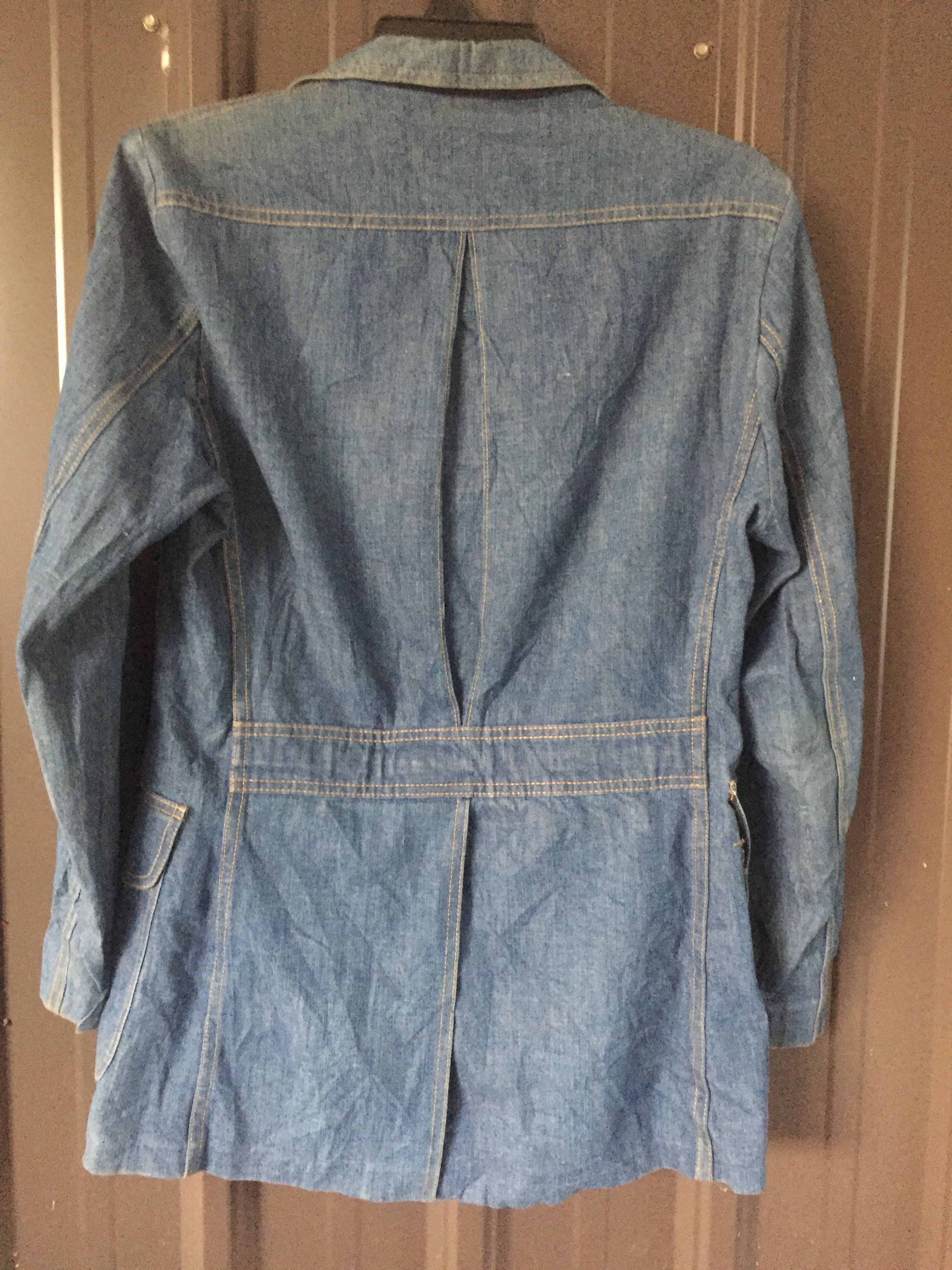 Lee × Vintage Vintage 70s Lee Denim Blazer Jacket Size US S / EU 44-46 / 1 - 2 Thumbnail