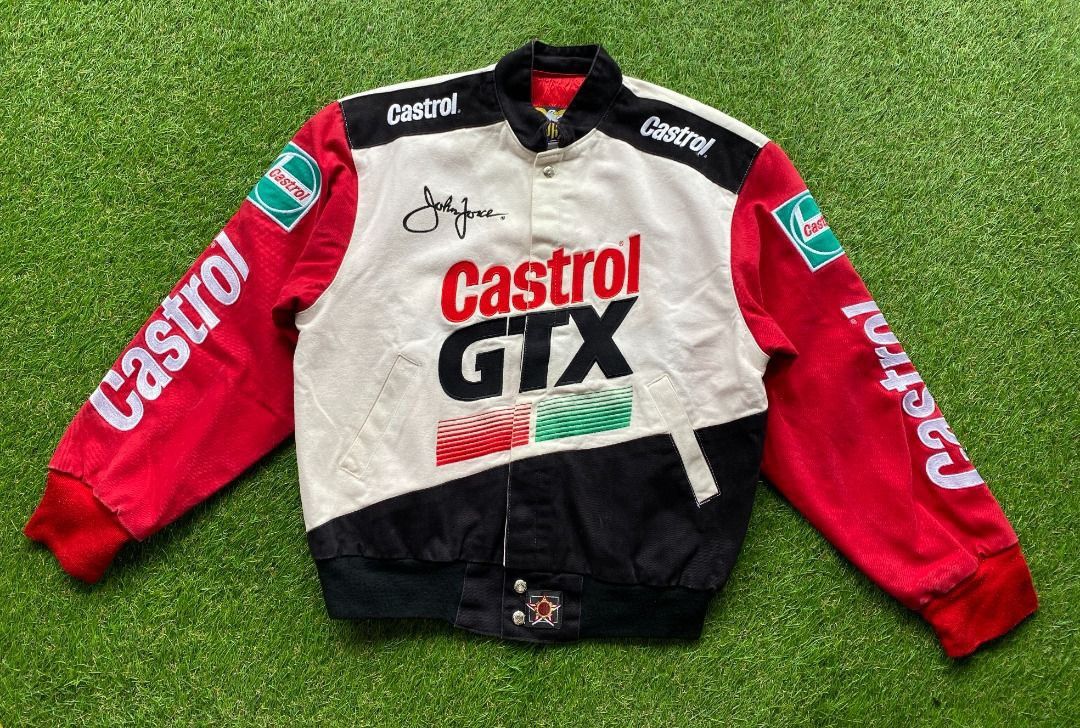 Vintage VINTAGE CASTROL GTX RACING JACKET BY JH | Grailed