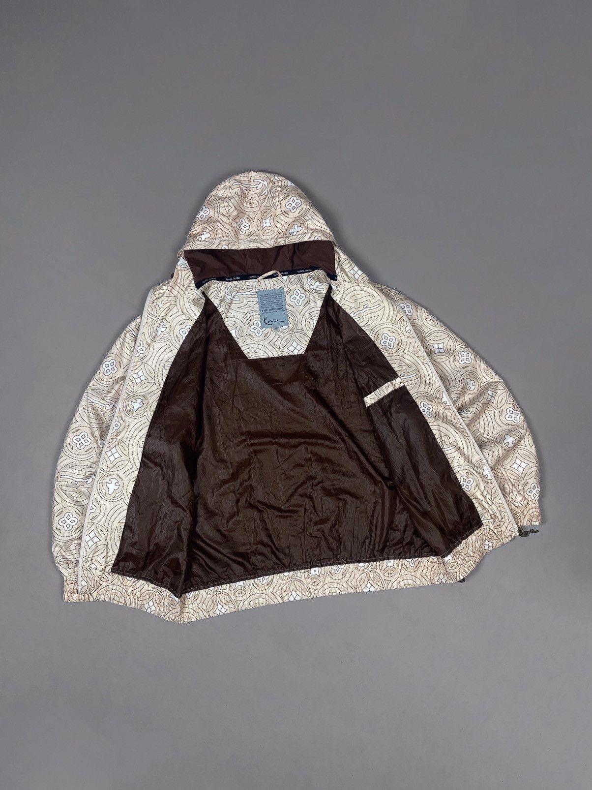 Karl Kani × Vintage Vintage Karl Kani oversized jacket monogram travis style Size US XL / EU 56 / 4 - 3 Thumbnail