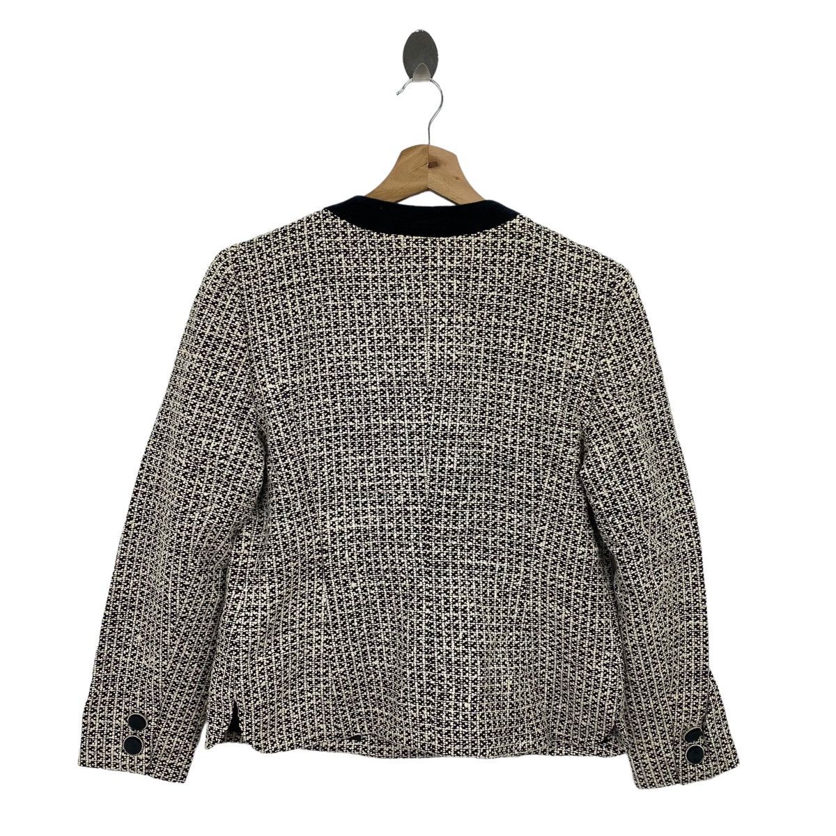 Japanese Brand LAPINE BLANCHE Japan Brand Check Tartan Button Up Wool Tweed Size S / US 4 / IT 40 - 7 Thumbnail