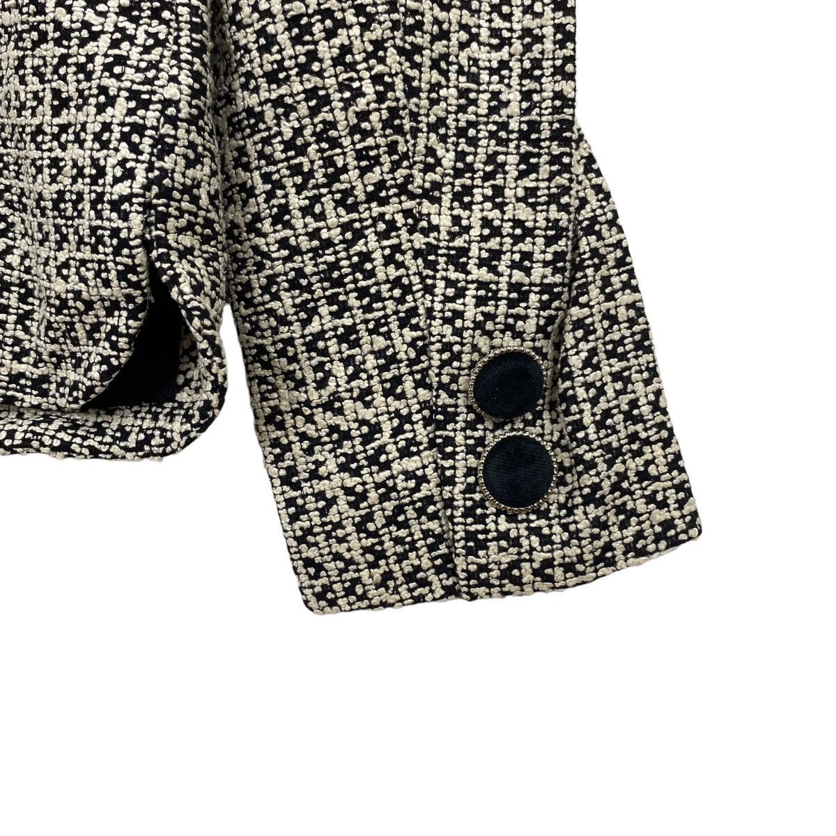 Japanese Brand LAPINE BLANCHE Japan Brand Check Tartan Button Up Wool Tweed Size S / US 4 / IT 40 - 3 Thumbnail