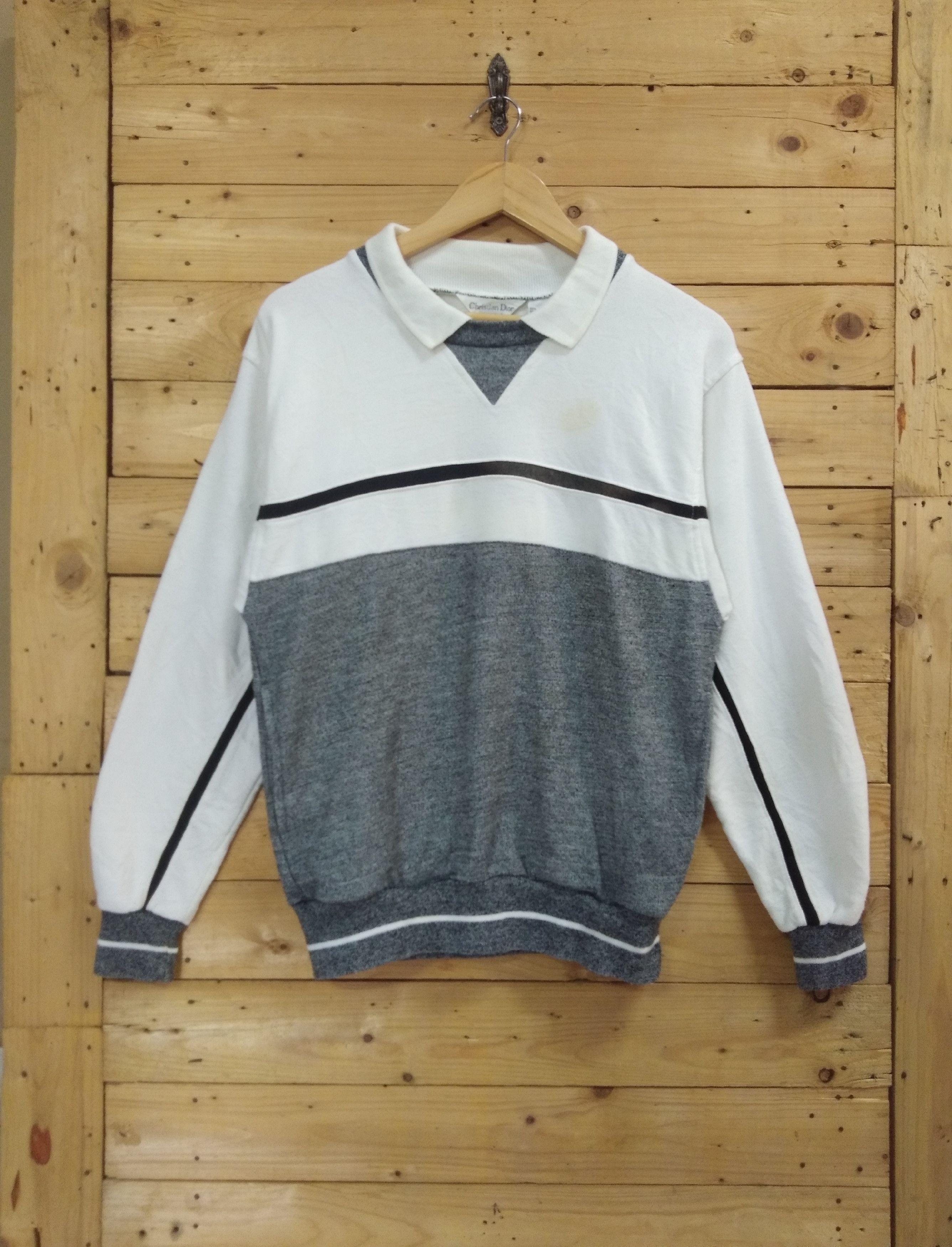Christian Dior Monsieur CHRISTIAN DIOR MONSIEUR collared sweatshirt Size US M / EU 48-50 / 2 - 1 Thumbnail