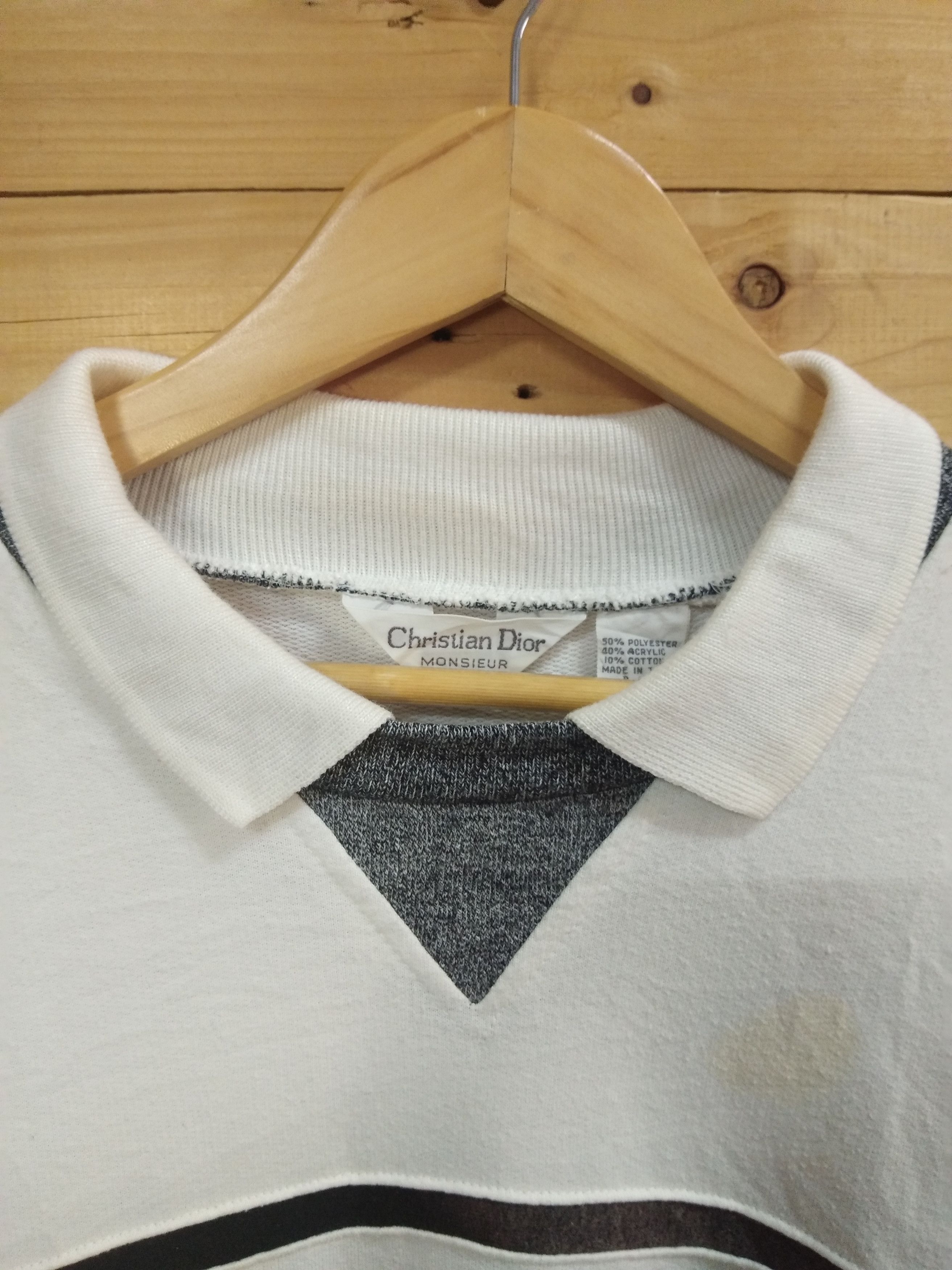 Christian Dior Monsieur CHRISTIAN DIOR MONSIEUR collared sweatshirt Size US M / EU 48-50 / 2 - 7 Thumbnail