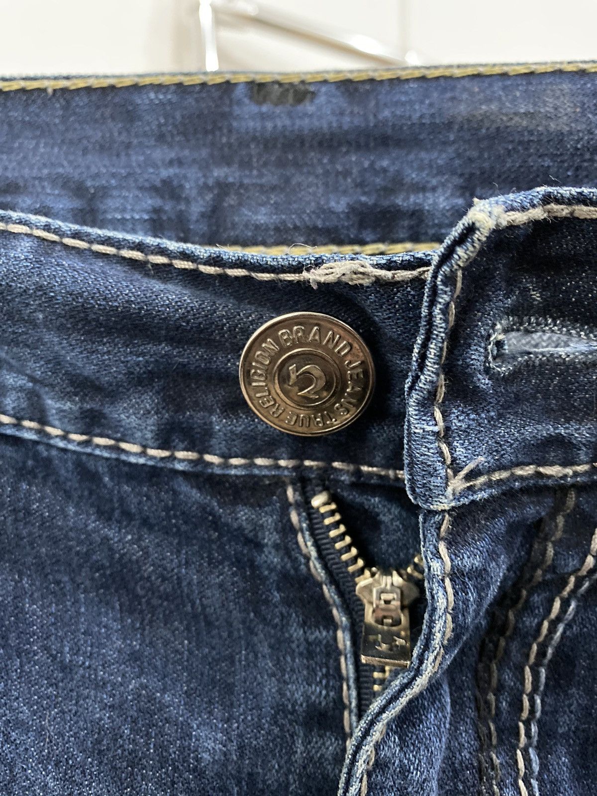 True Religion × Vintage Vintage True Religion Ricky Denim Pants Size US 36 / EU 52 - 8 Thumbnail