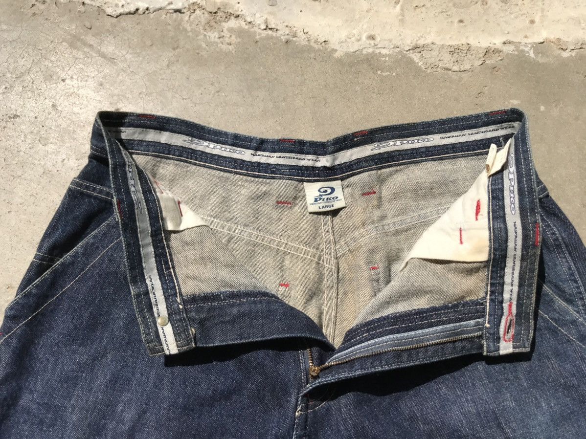 Japanese Brand × Vintage 💥RARE💥”PIKO” Carpenter Denim Venti Pant Hiphop Style Size US 33 - 7 Thumbnail