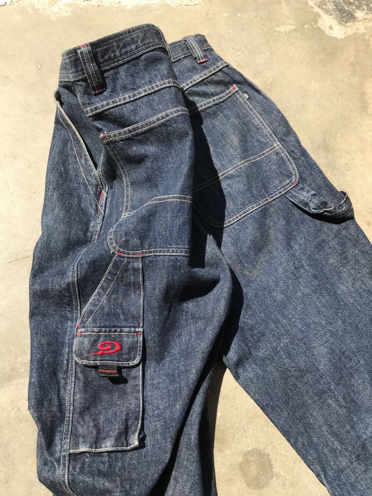 Japanese Brand × Vintage 💥RARE💥”PIKO” Carpenter Denim Venti Pant Hiphop Style Size US 33 - 3 Thumbnail