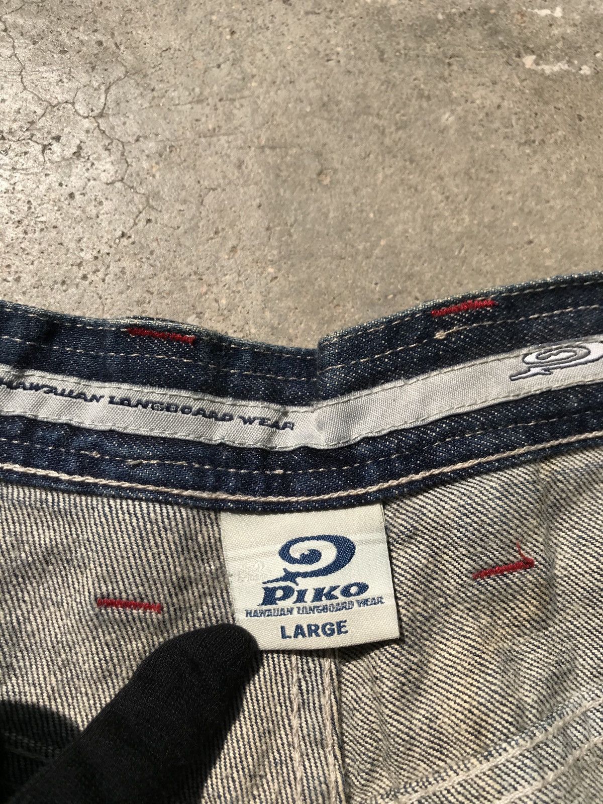 Japanese Brand × Vintage 💥RARE💥”PIKO” Carpenter Denim Venti Pant Hiphop Style Size US 33 - 6 Thumbnail