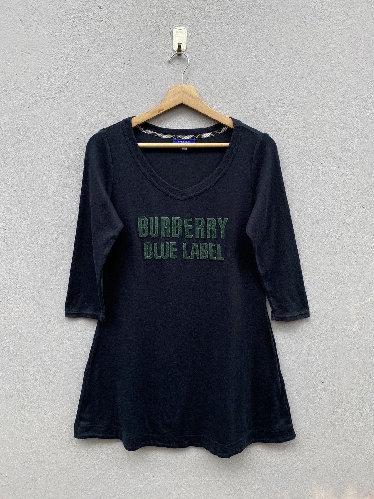 Burberry × Burberry Prorsum Burberry Black Label Script Out Logo Dress Size XS / US 0-2 / IT 36-38 - 1 Thumbnail