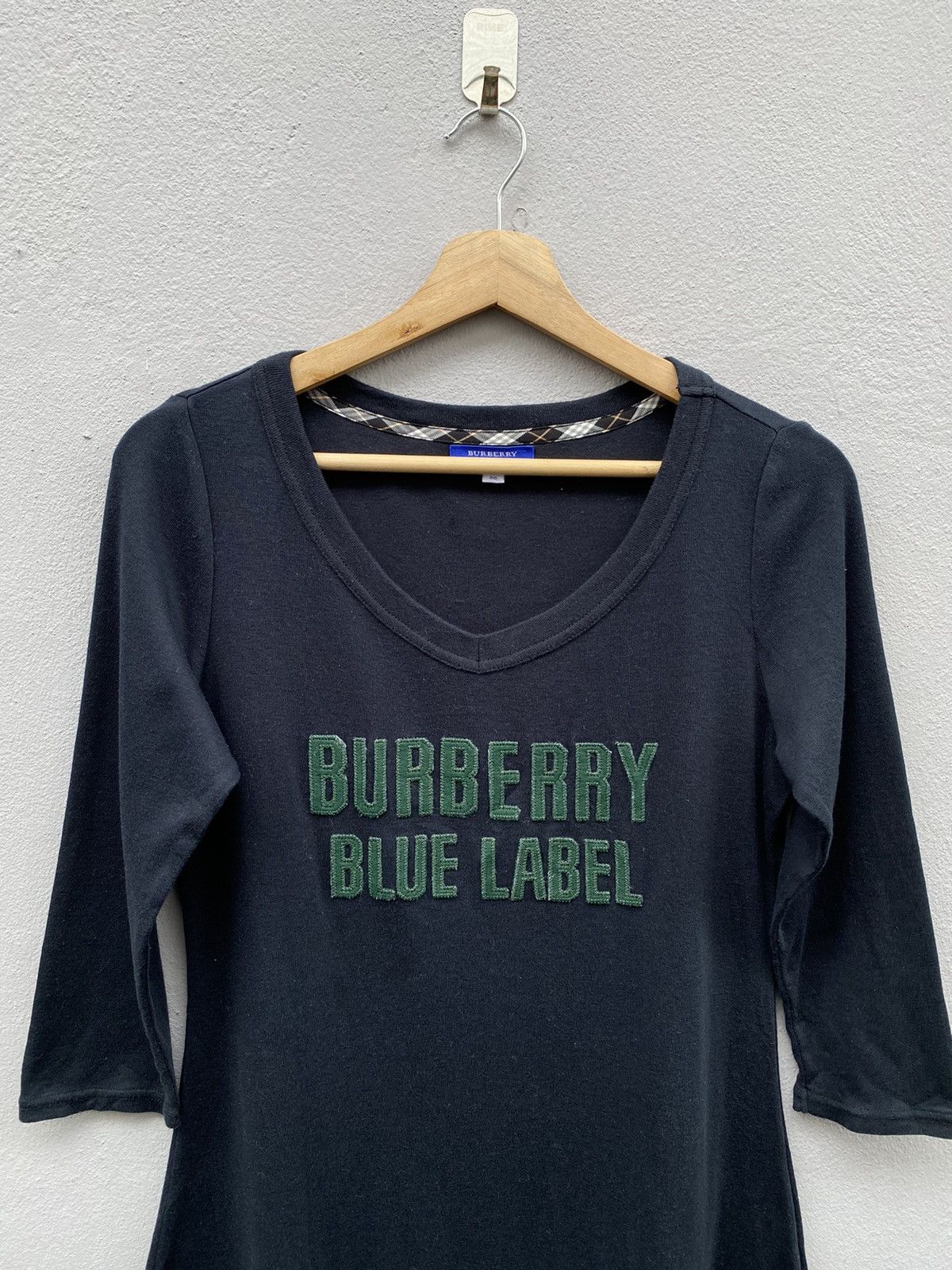 Burberry × Burberry Prorsum Burberry Black Label Script Out Logo Dress Size XS / US 0-2 / IT 36-38 - 3 Thumbnail