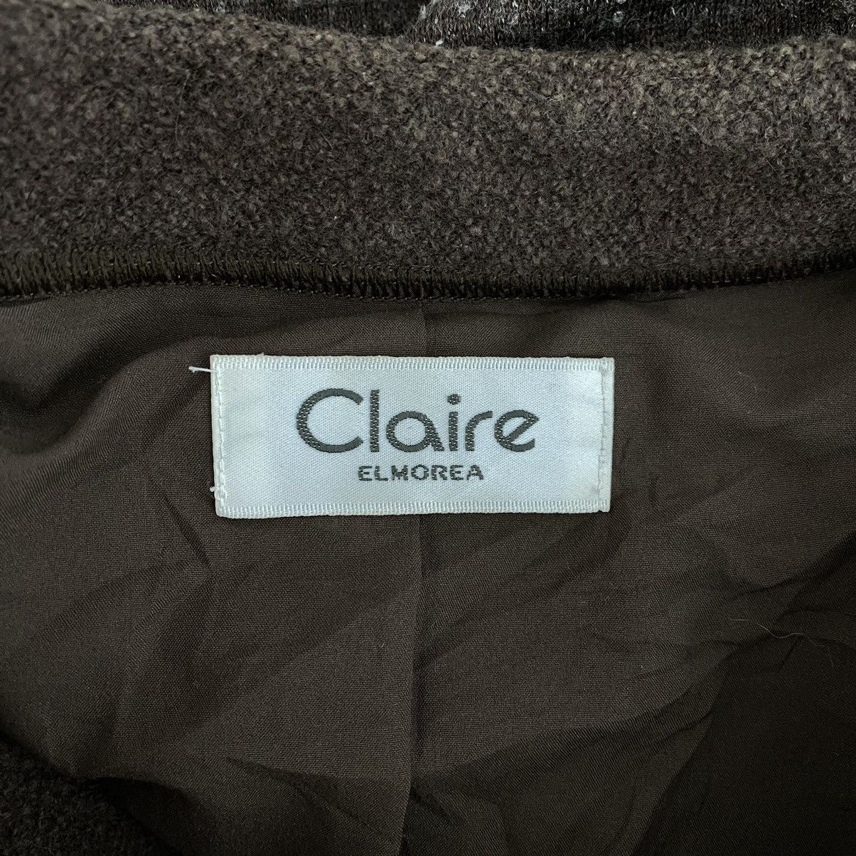 Vintage Vintage CLAIRE ELMOREA Button Up Pocket Brown Casual Shirt Size US L / EU 52-54 / 3 - 3 Thumbnail