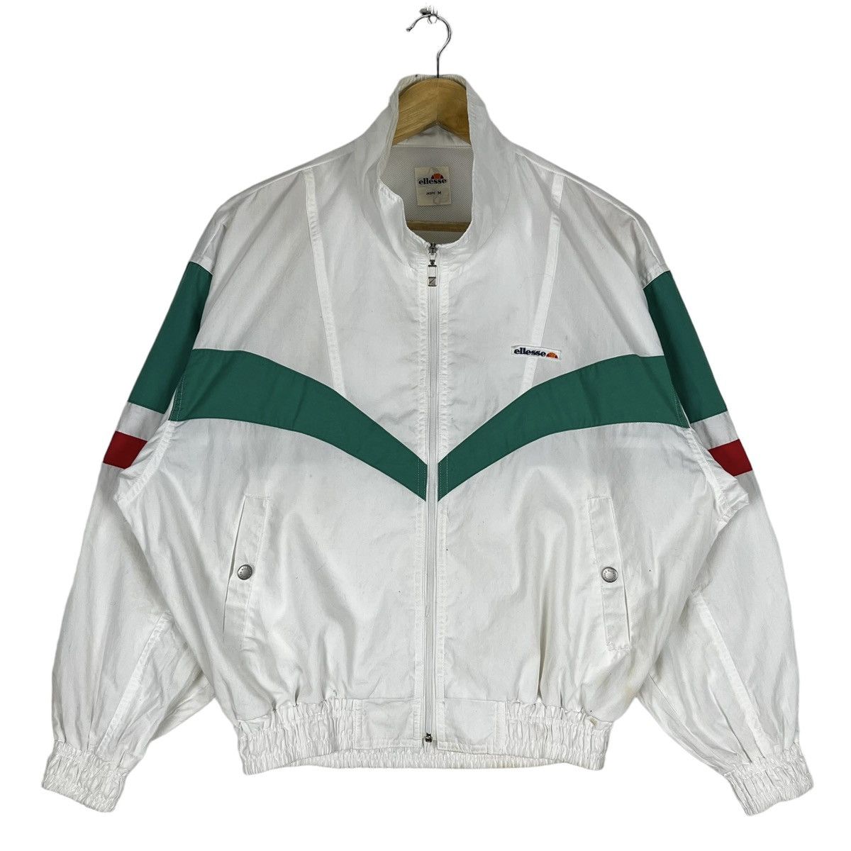 Vintage Ellesse Multicolor Windbreaker Zipper Jacket