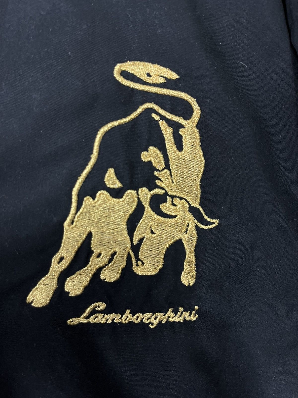 Lamborghini Vintage Lamborghini staff racing jacket Size US L / EU 52-54 / 3 - 3 Thumbnail