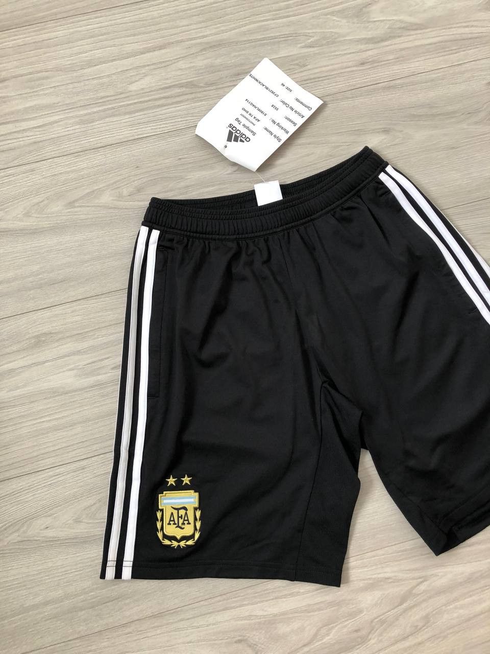 Adidas ARGENTINA FOOTBALL SOCCER SHORTS ADIDAS Size US 32 / EU 48 - 2 Thumbnail