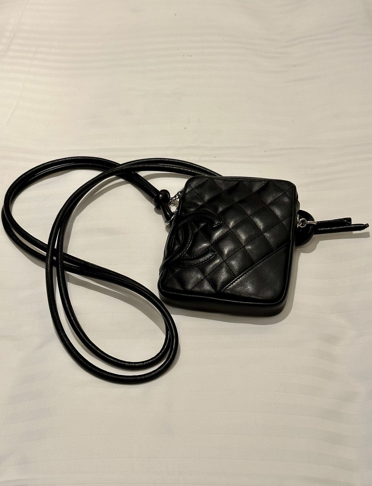 Authentic CHANEL Ligne Cambon Crossbody