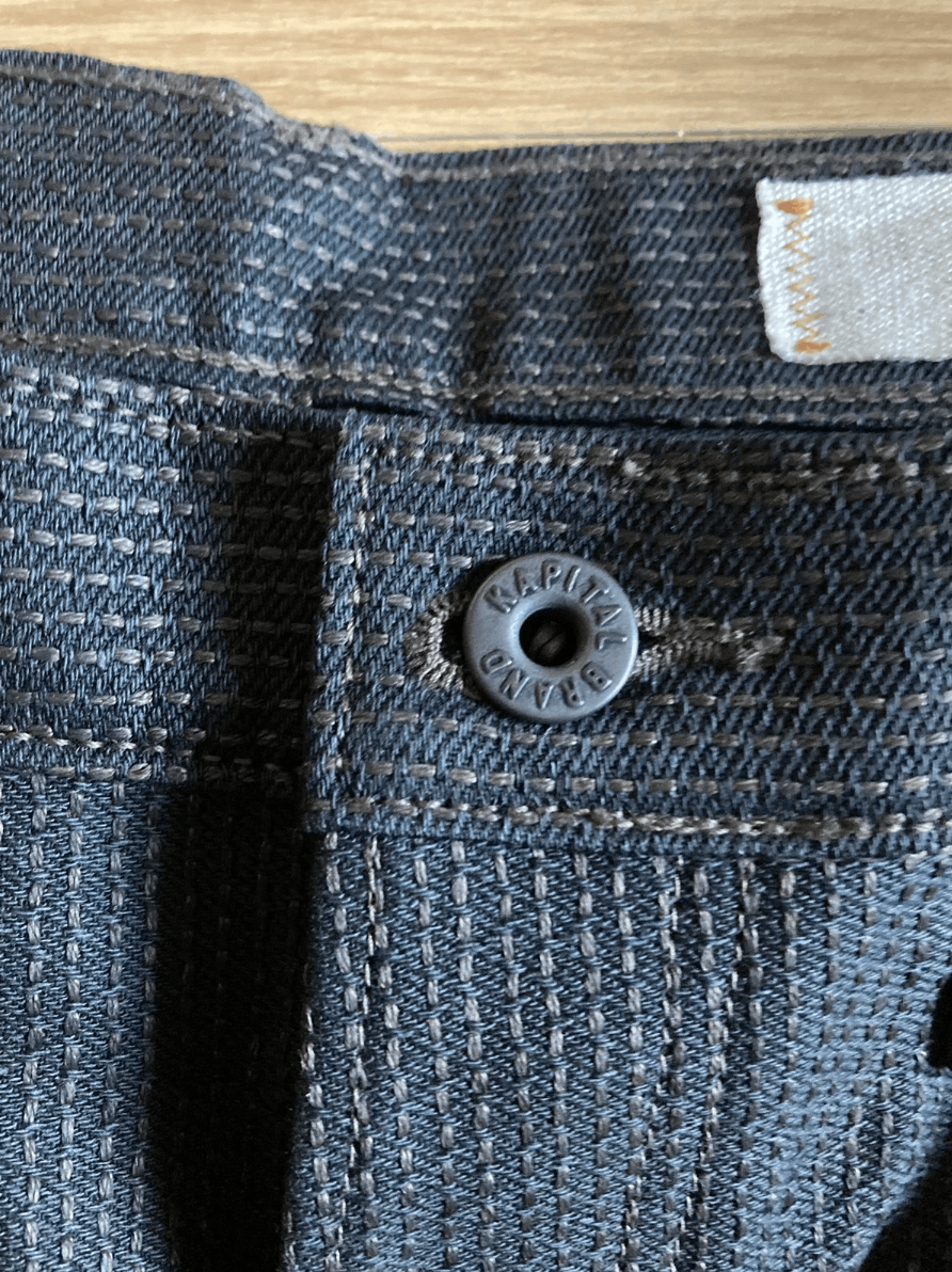 Kapital × Kapital Kountry KAPITAL Century Monkey Cisco “Mud dye” Denim No.9+S Size US 34 / EU 50 - 13 Thumbnail