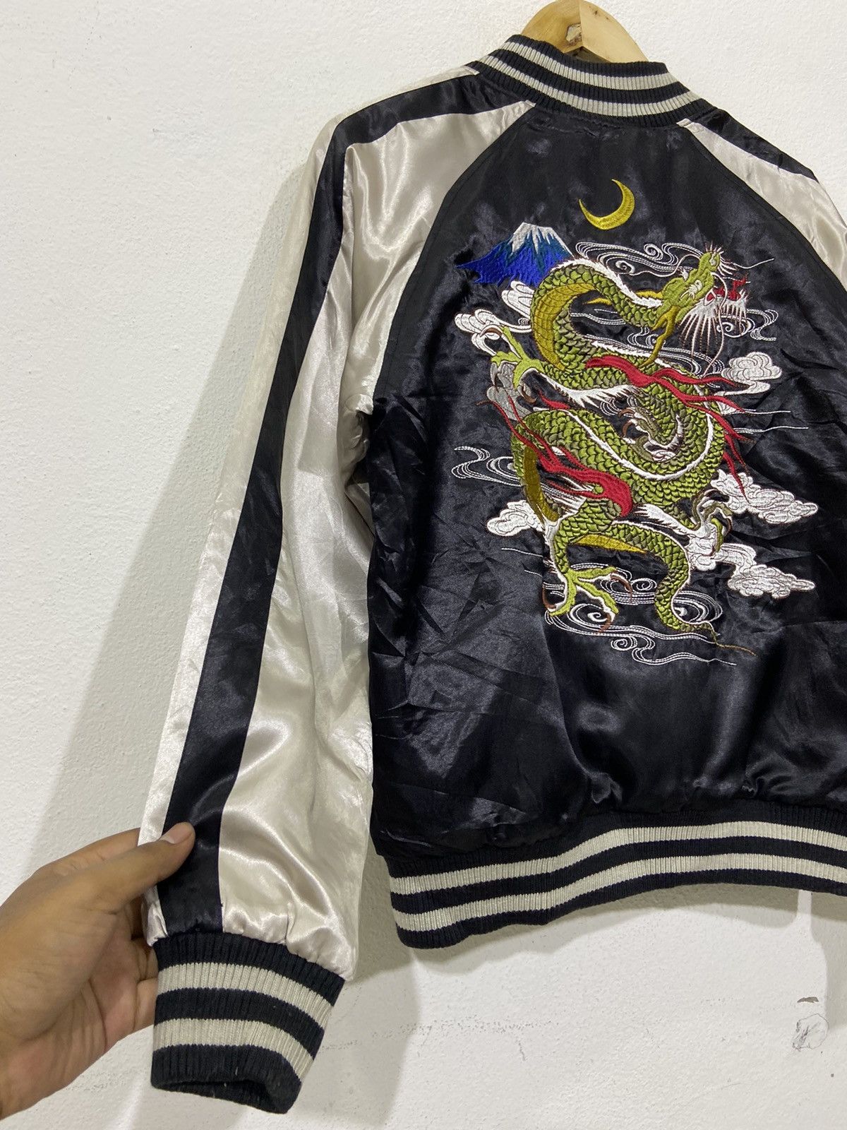 Japanese Brand × Vintage Vintage Studio Hiro Dragon Jacket Sukajan Fuji Tokyo Size US M / EU 48-50 / 2 - 6 Thumbnail
