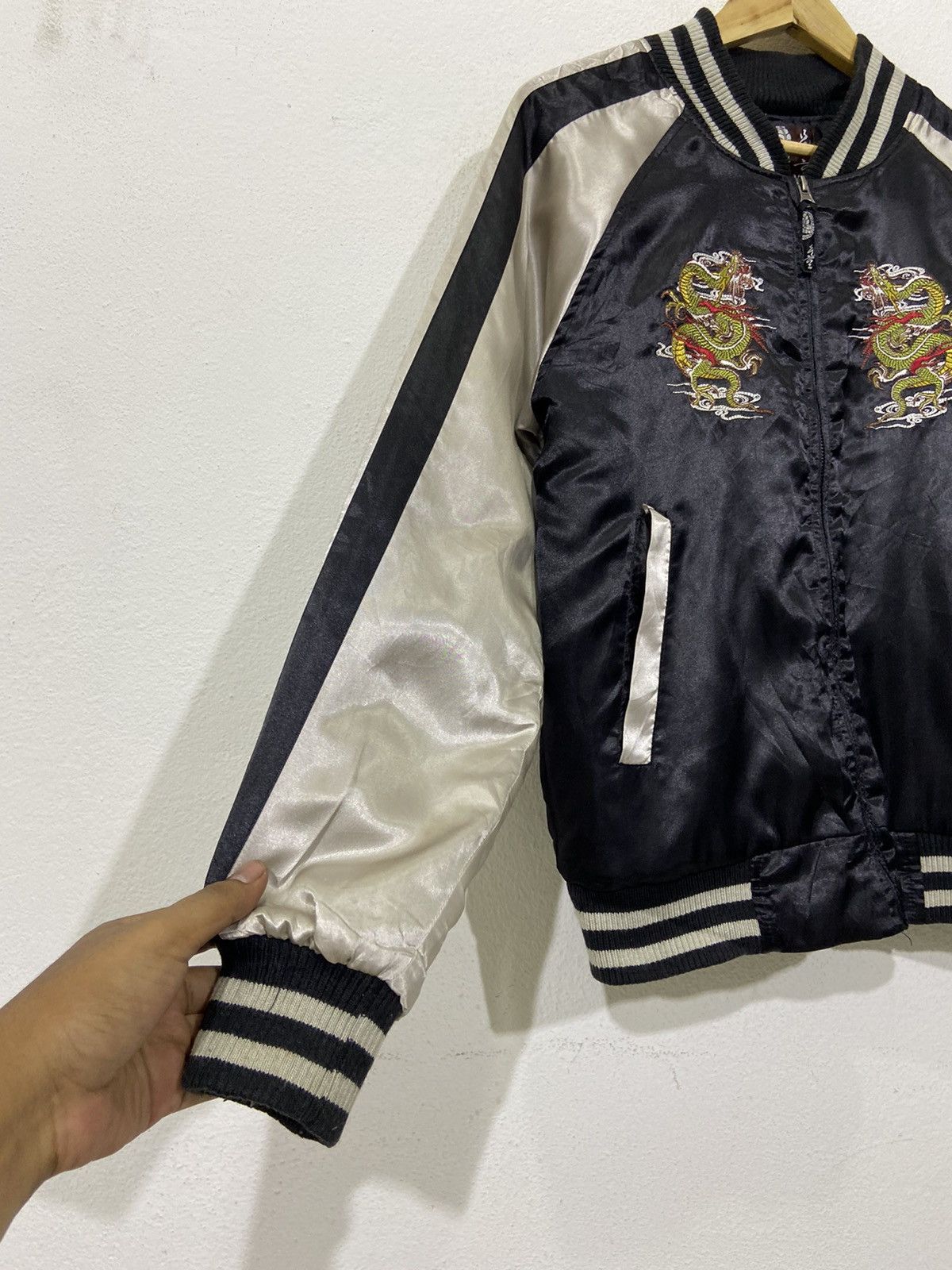 Japanese Brand × Vintage Vintage Studio Hiro Dragon Jacket Sukajan Fuji Tokyo Size US M / EU 48-50 / 2 - 4 Thumbnail