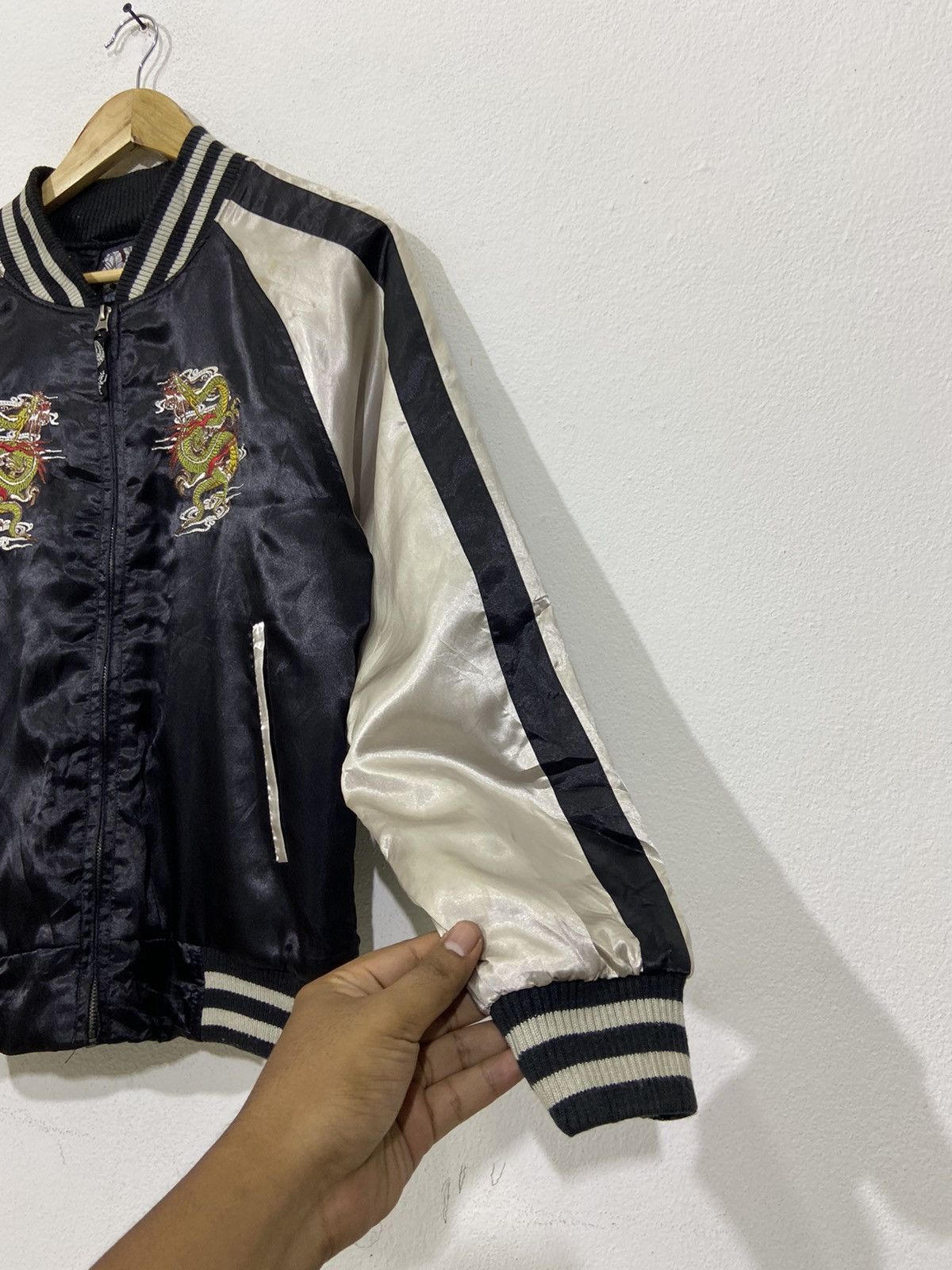 Japanese Brand × Vintage Vintage Studio Hiro Dragon Jacket Sukajan Fuji Tokyo Size US M / EU 48-50 / 2 - 5 Thumbnail