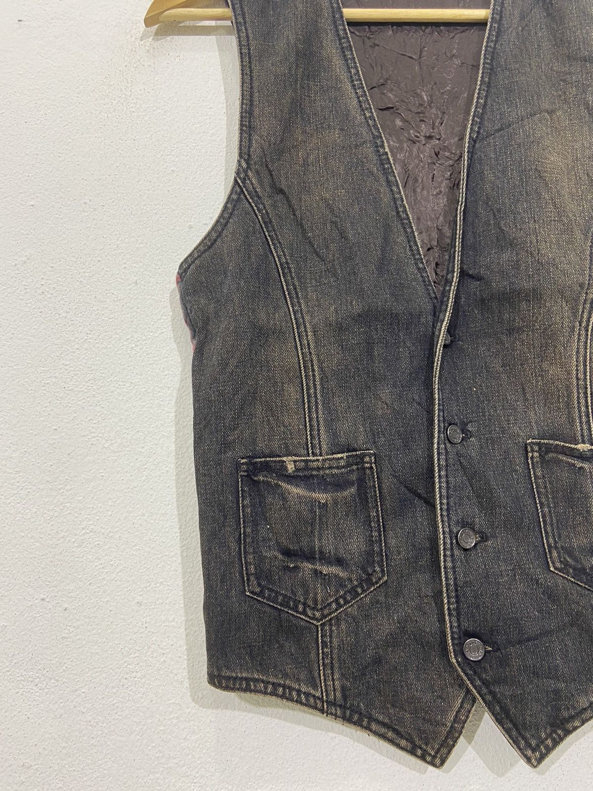 Dolce & Gabbana Dolce Gabbana Jeans Denim Outerwear Vest Size S / US 4 / IT 40 - 3 Thumbnail
