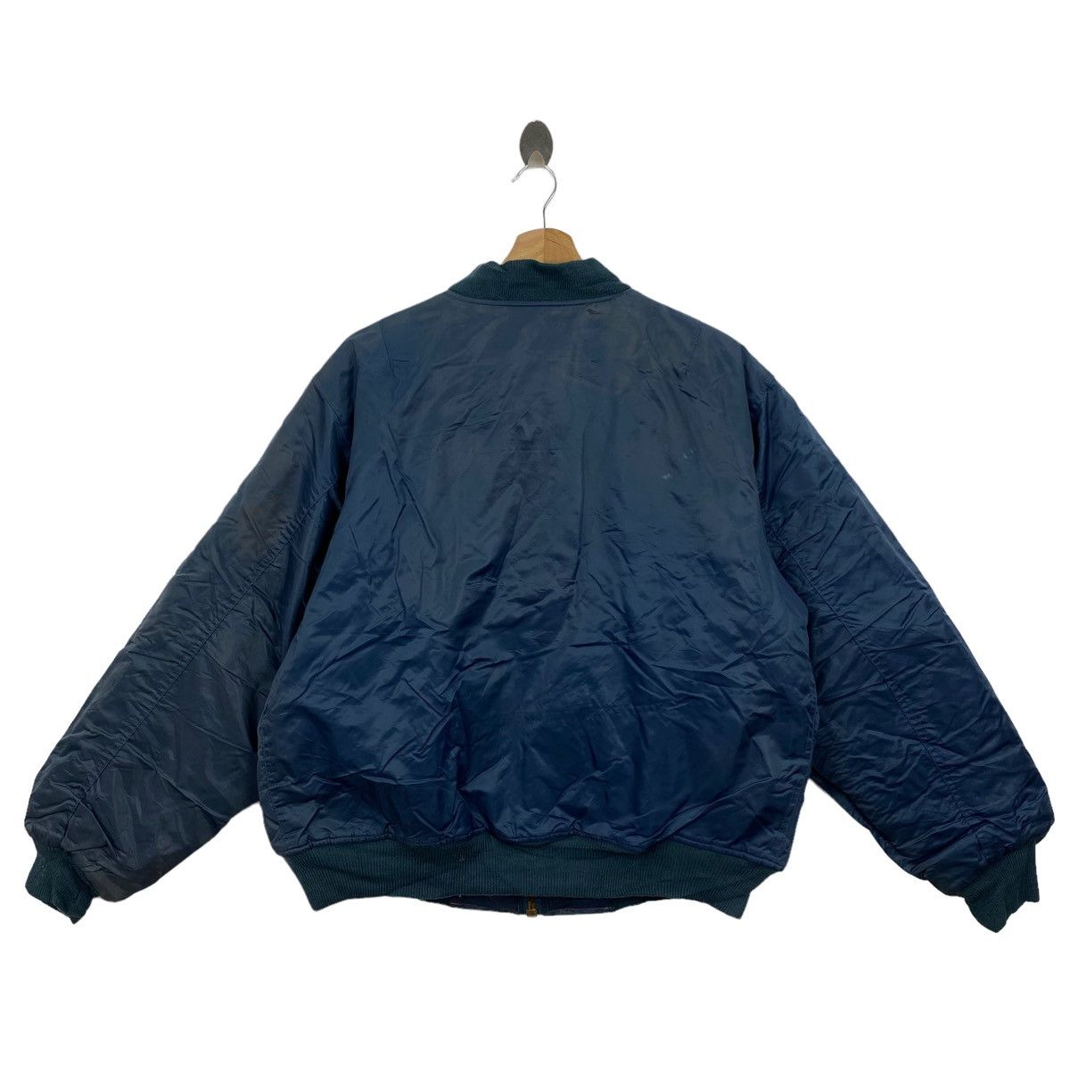 Rothco Vintage ROTHCO Reversible Flight Military Navy Bomber Jacket Size US XL / EU 56 / 4 - 7 Thumbnail