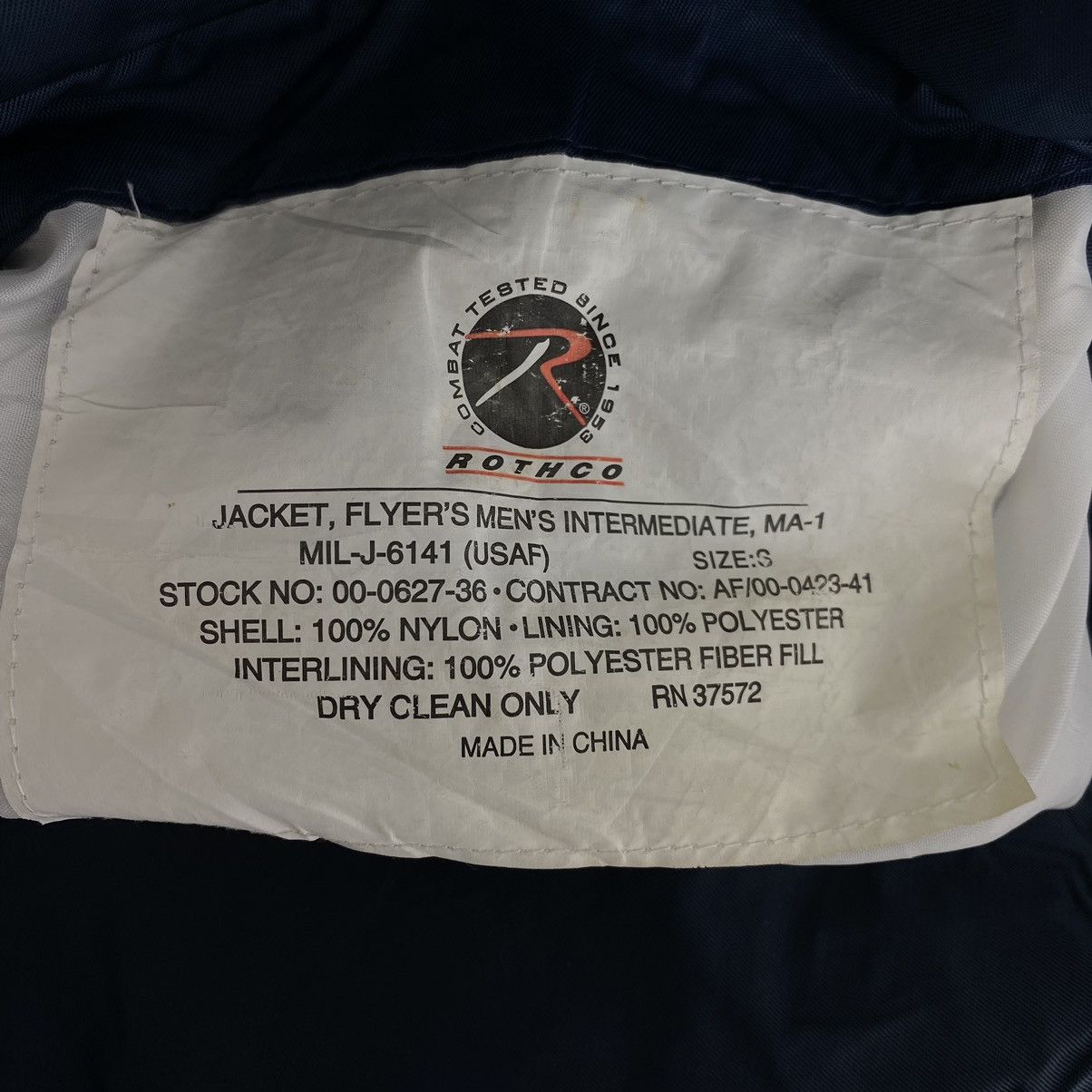 Rothco Vintage ROTHCO Reversible Flight Military Navy Bomber Jacket Size US XL / EU 56 / 4 - 6 Thumbnail