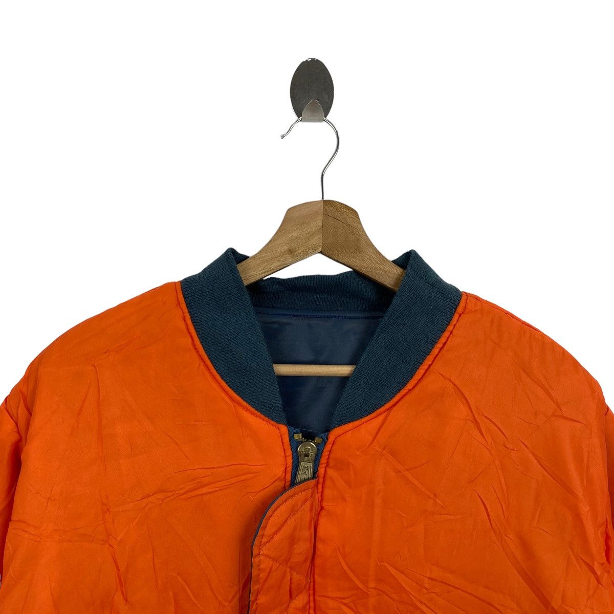 Rothco Vintage ROTHCO Reversible Flight Military Navy Bomber Jacket Size US XL / EU 56 / 4 - 4 Thumbnail