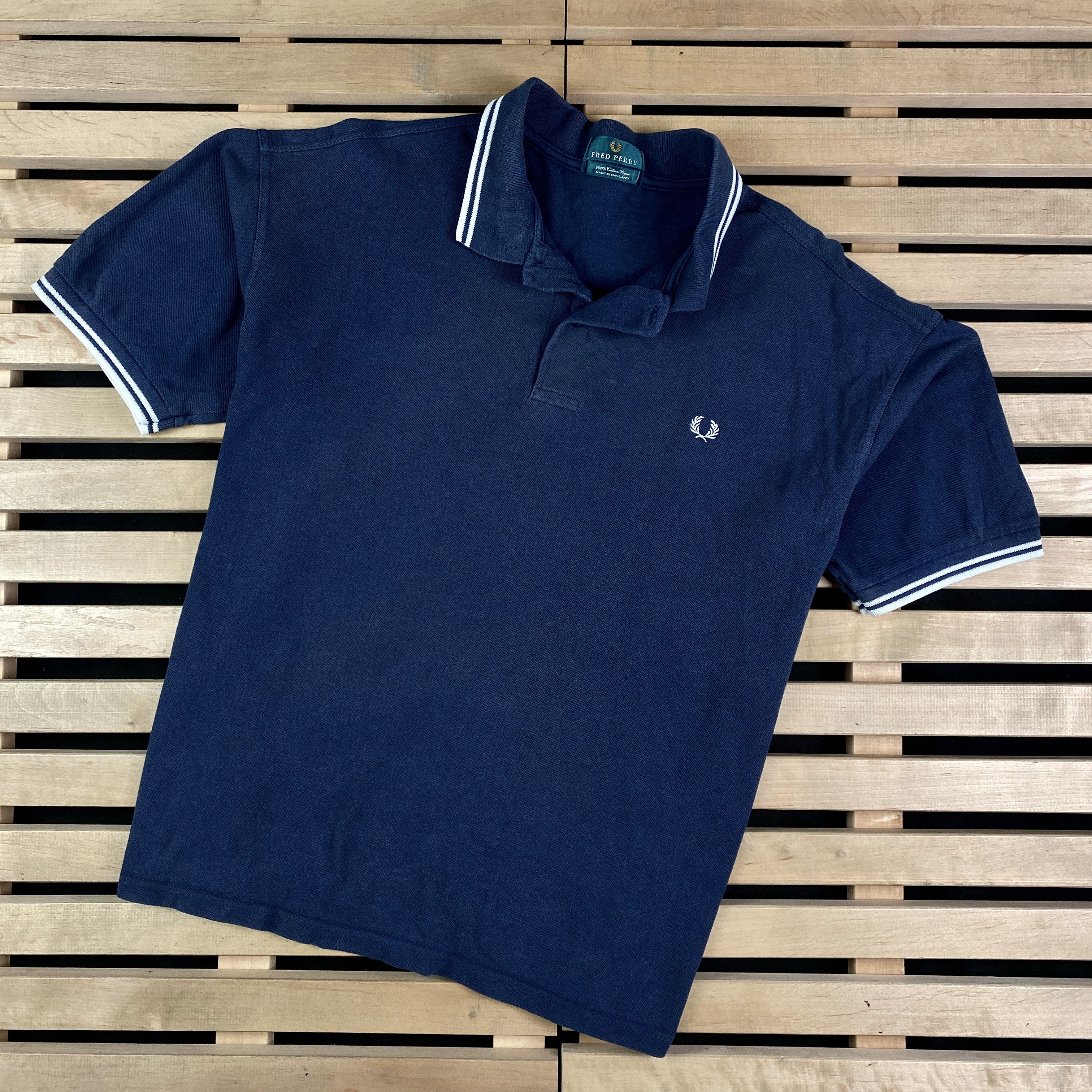 Fred Perry × Vintage Mens Polo T Shirt Fred Perry Vintage Size L Size US L / EU 52-54 / 3 - 1 Thumbnail