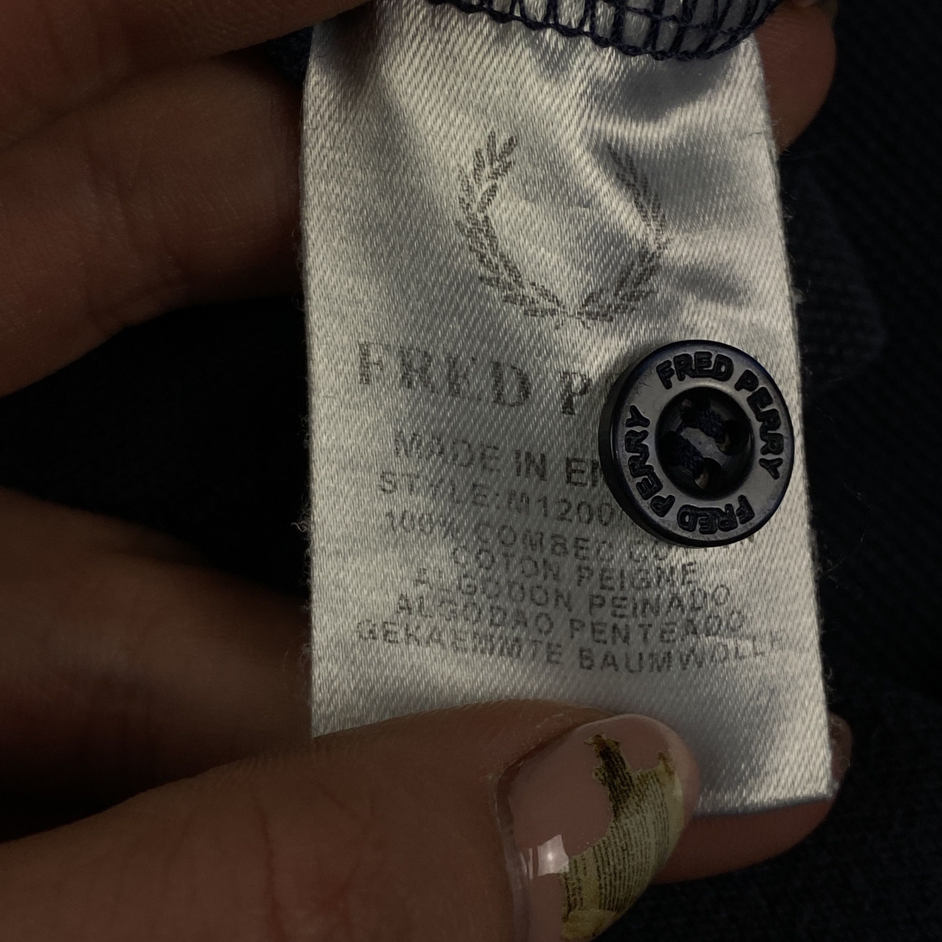 Fred Perry × Vintage Mens Polo T Shirt Fred Perry Vintage Size L Size US L / EU 52-54 / 3 - 5 Thumbnail