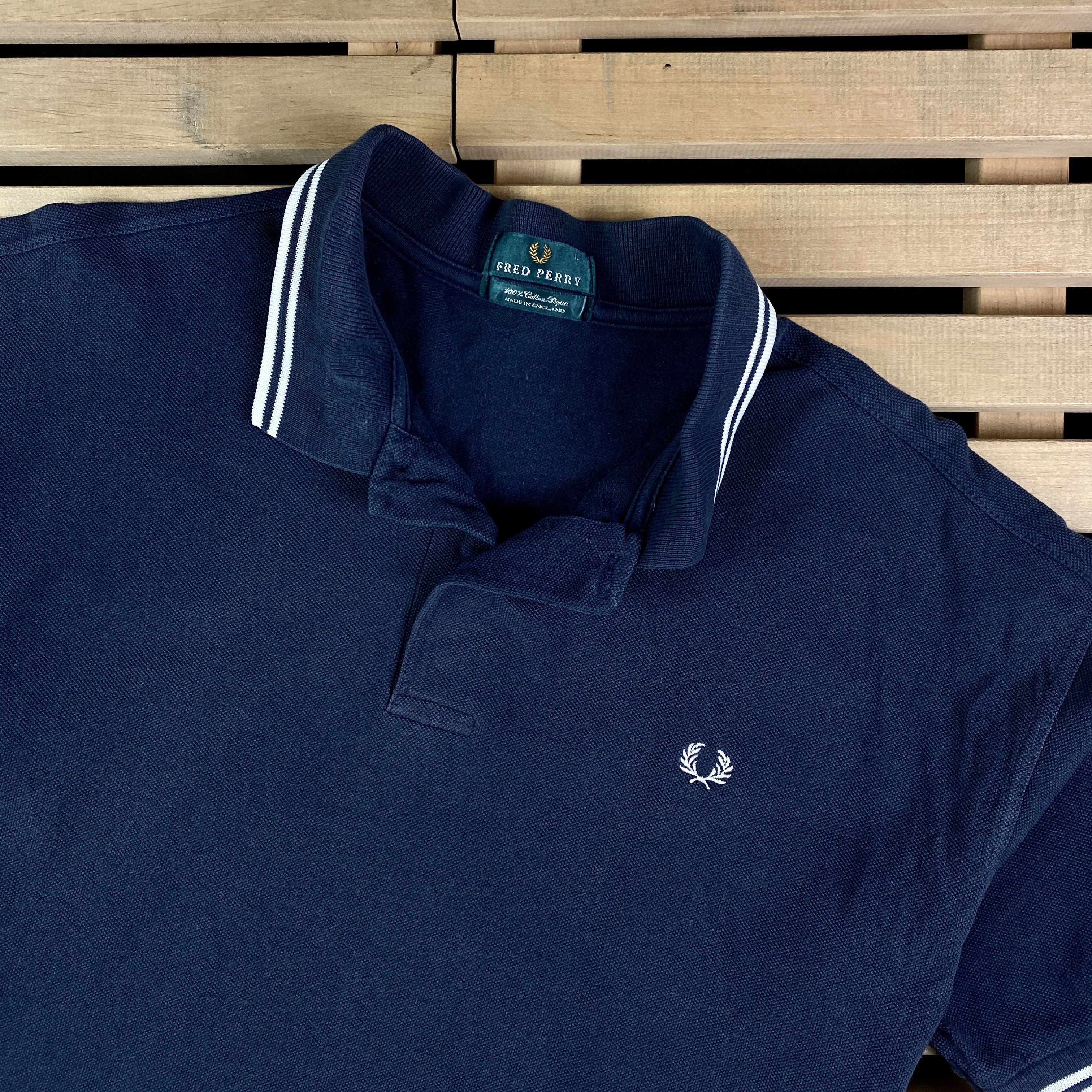 Fred Perry × Vintage Mens Polo T Shirt Fred Perry Vintage Size L Size US L / EU 52-54 / 3 - 2 Thumbnail