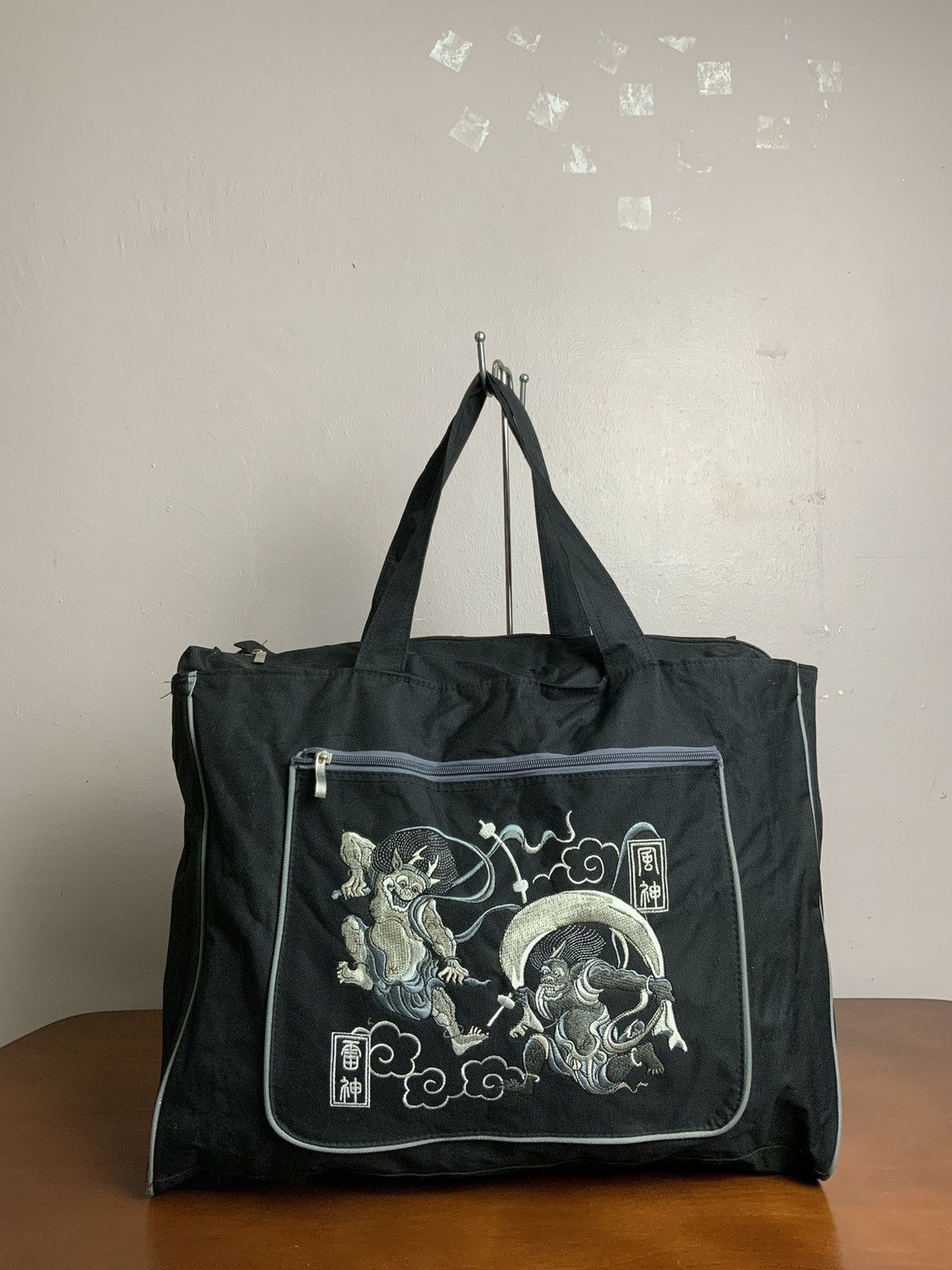 Japanese Brand Vintage Japanese Sukajan Traditional Tote Bag Size ONE SIZE - 1 Thumbnail