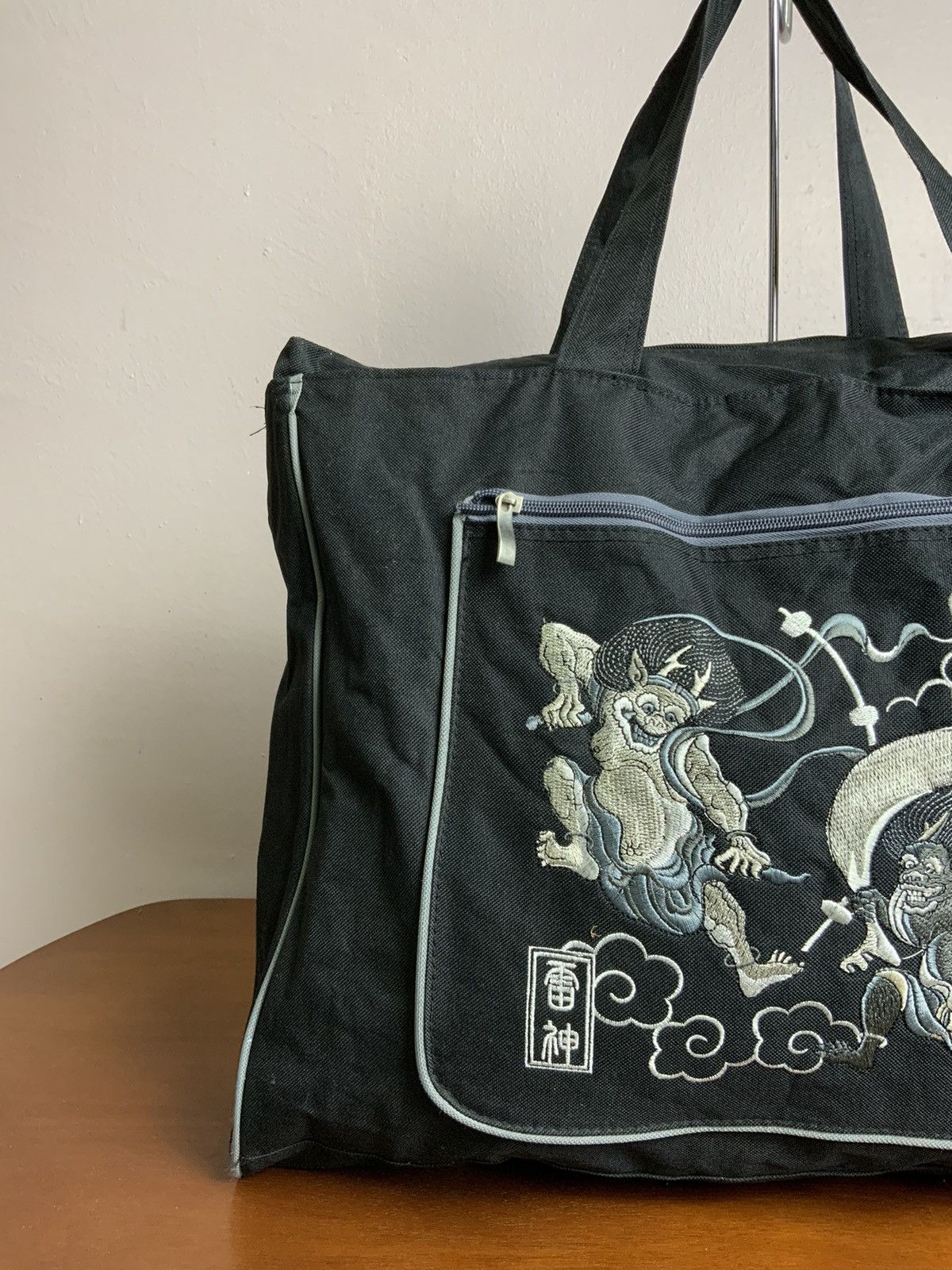 Japanese Brand Vintage Japanese Sukajan Traditional Tote Bag Size ONE SIZE - 5 Thumbnail