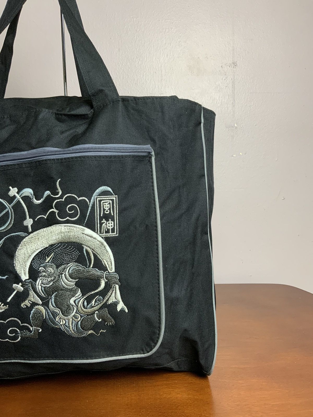 Japanese Brand Vintage Japanese Sukajan Traditional Tote Bag Size ONE SIZE - 6 Thumbnail