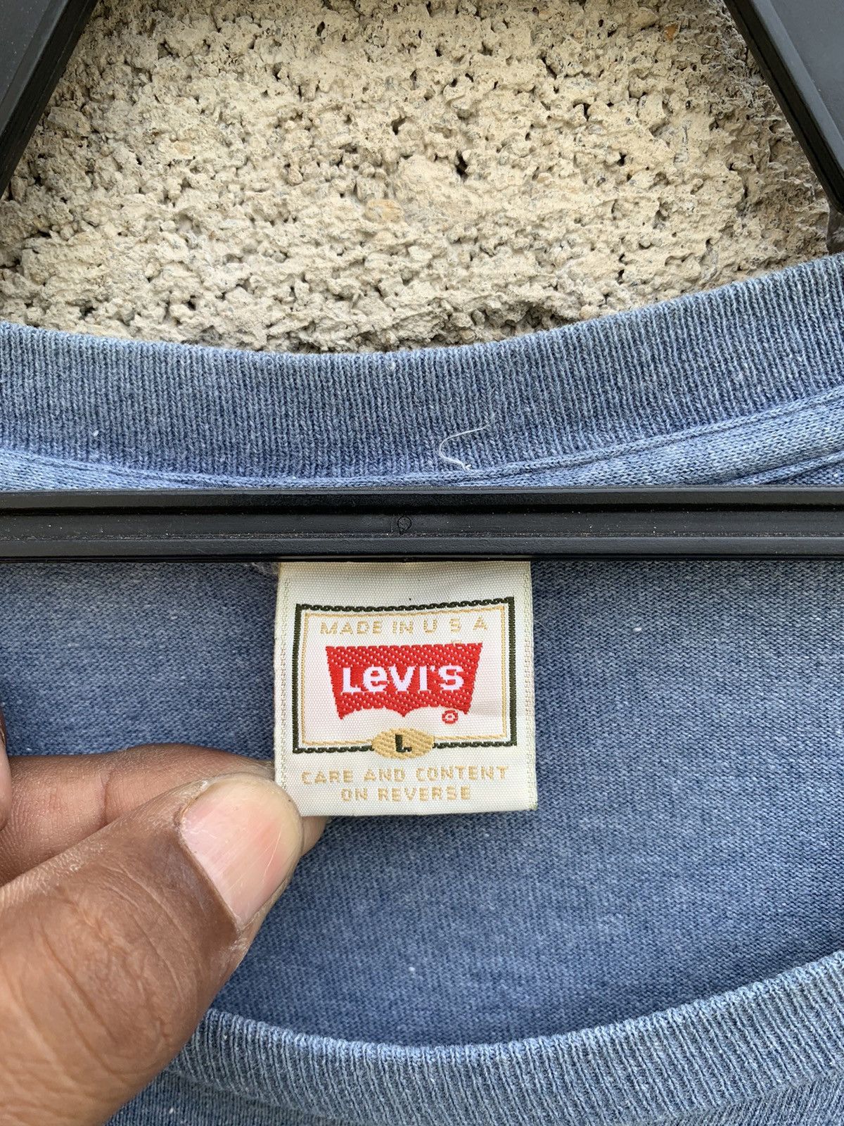 Levi's Vintage Clothing Vintage Levis Tee Made In USA Size US XL / EU 56 / 4 - 11 Thumbnail