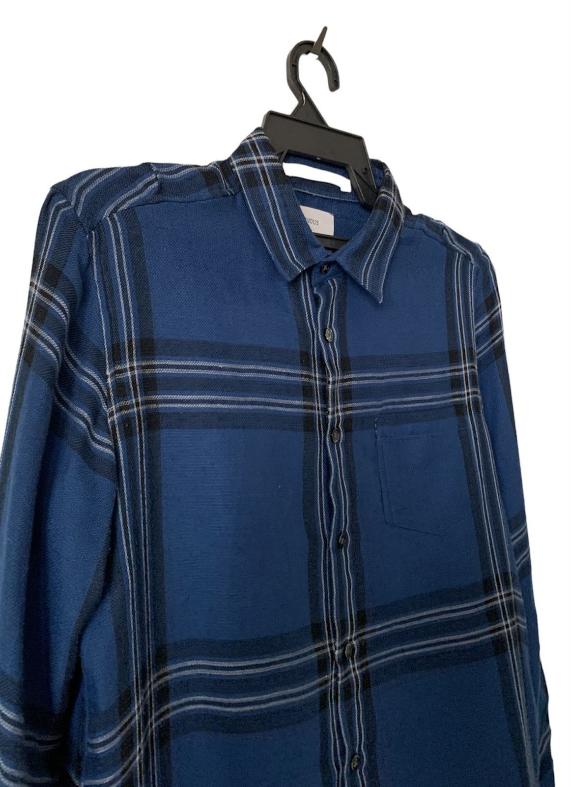 Studious flannel number nine japan wool button shirt