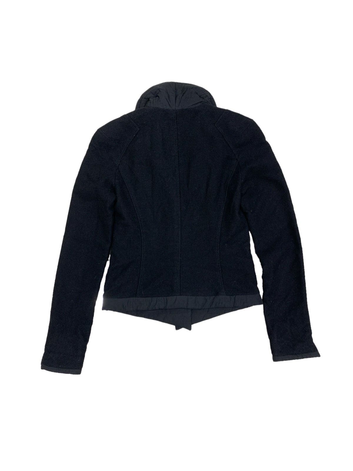 Hussein Chalayan HUSSEIN CHALAYAN MIX WOOL JACKET BLAZER | Grailed