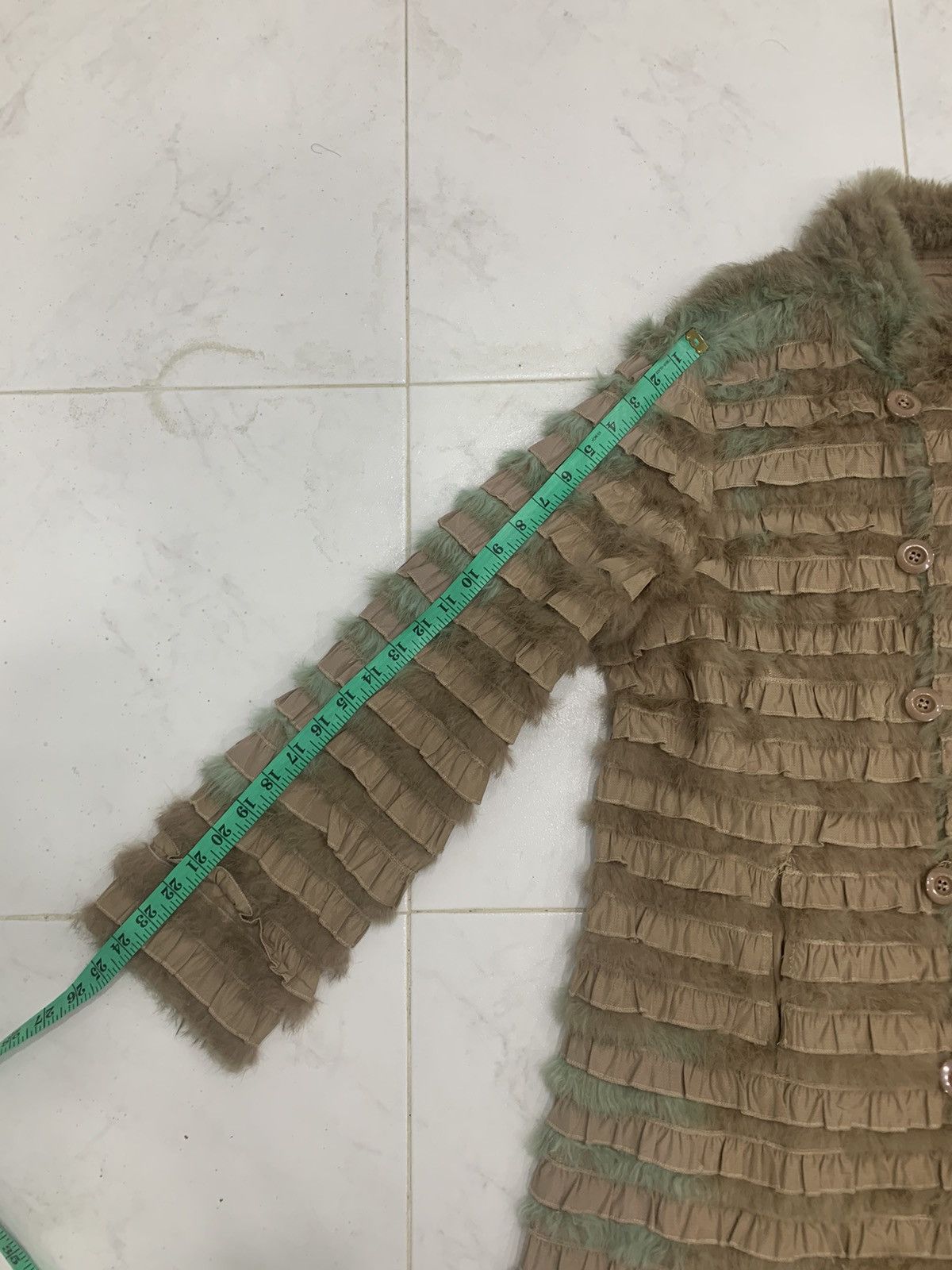 Japanese Brand Unbrand Textured Fur Yohji Style Jacket Size US M / EU 48-50 / 2 - 8 Thumbnail