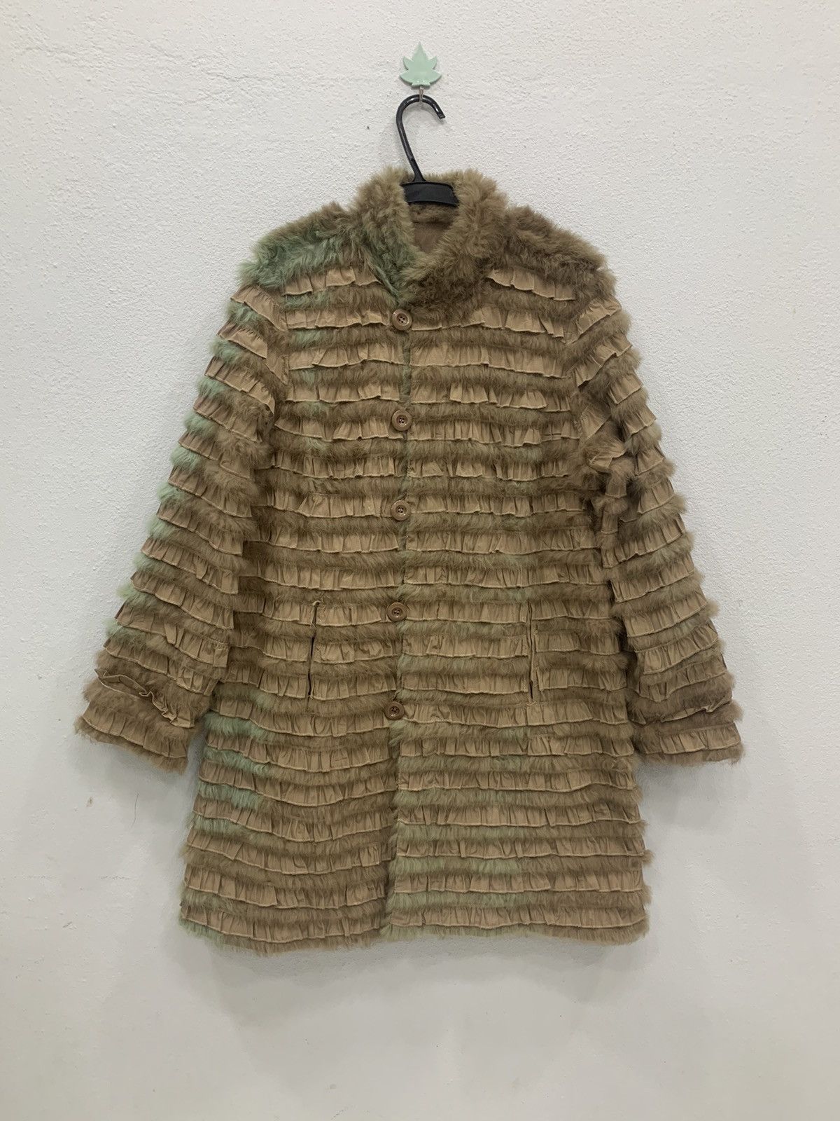Japanese Brand Unbrand Textured Fur Yohji Style Jacket Size US M / EU 48-50 / 2 - 1 Thumbnail
