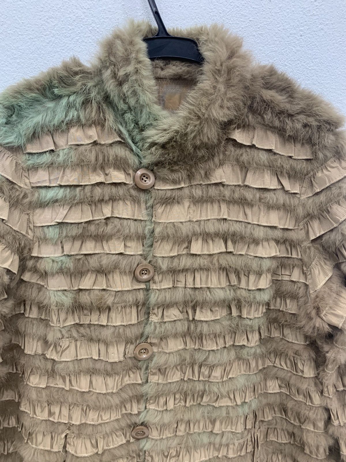 Japanese Brand Unbrand Textured Fur Yohji Style Jacket Size US M / EU 48-50 / 2 - 9 Thumbnail