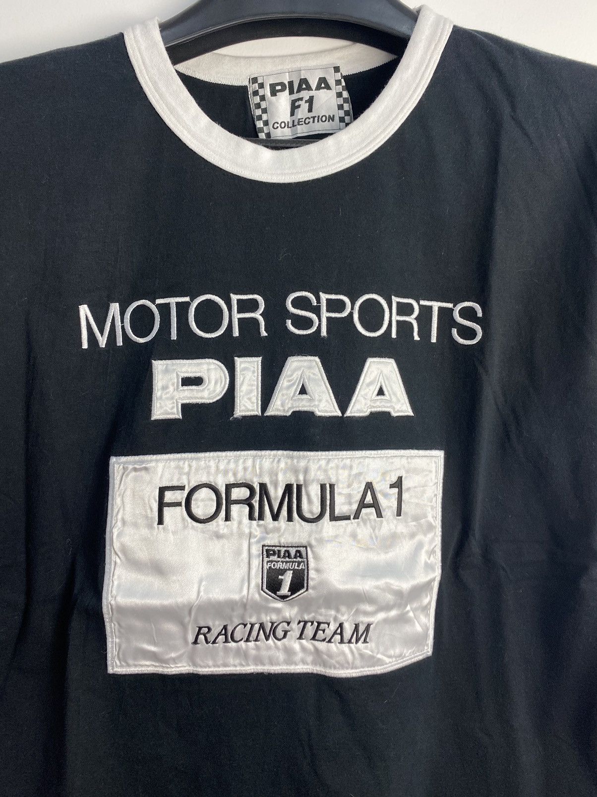 Japanese Brand 90s PIAA Formula 1 Racing Team Ringer Tee Size US S / EU 44-46 / 1 - 3 Thumbnail