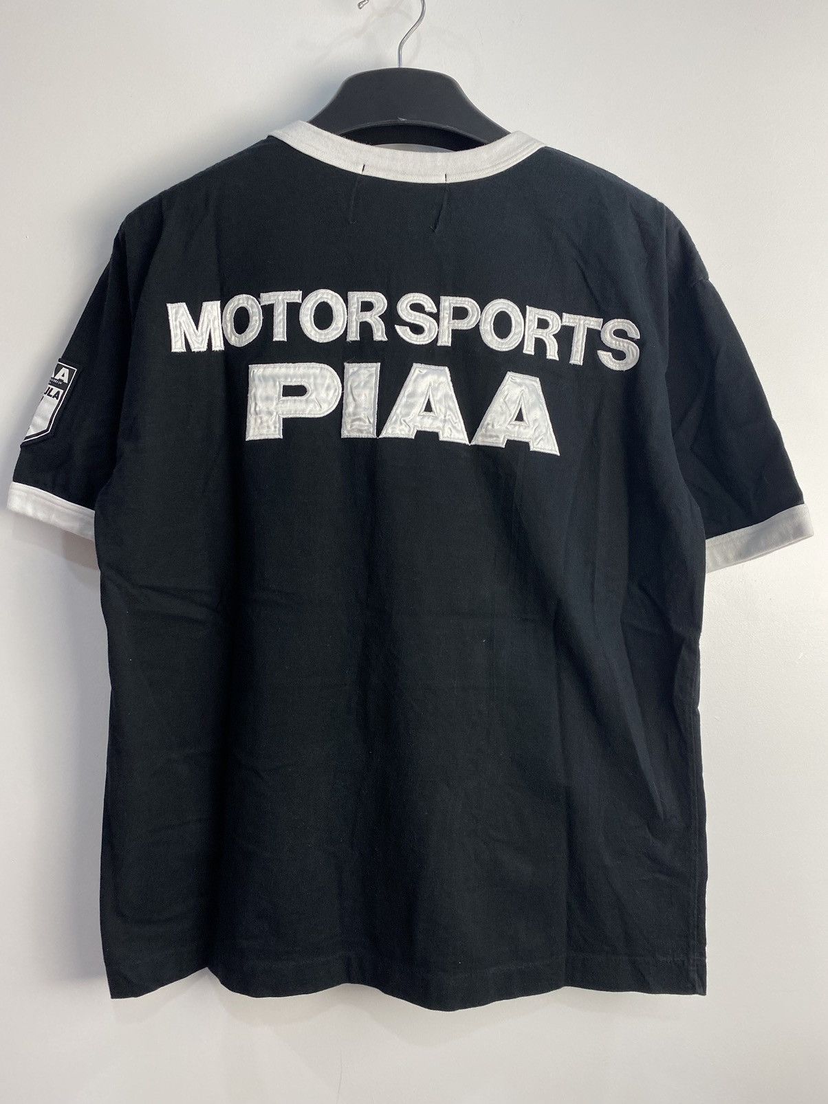 Japanese Brand 90s PIAA Formula 1 Racing Team Ringer Tee Size US S / EU 44-46 / 1 - 2 Thumbnail
