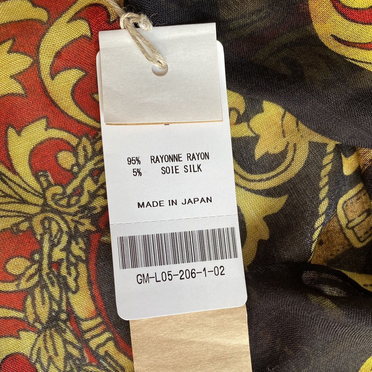 Yohji Yamamoto NWT Ground Y AW21-22 Rayon Scarf Size ONE SIZE - 10 Thumbnail